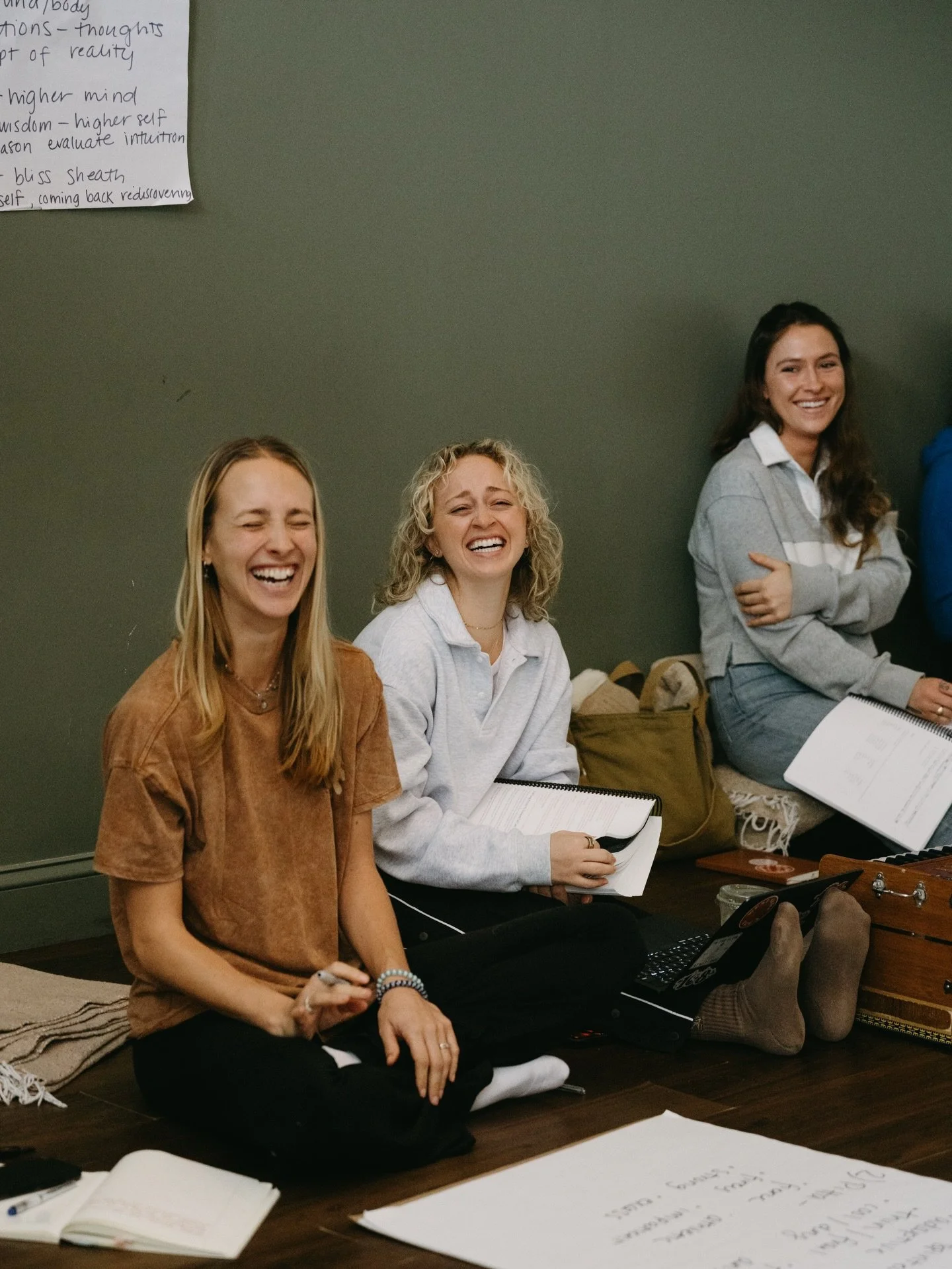 This sweet 200HR YTT cohort of ours is flying the nest, and we&rsquo;ll soon be welcoming in another with our Intensive launching next month. 🥹 We have community classes on the schedule this weekend, hop on our students&rsquo; very first waitlist to