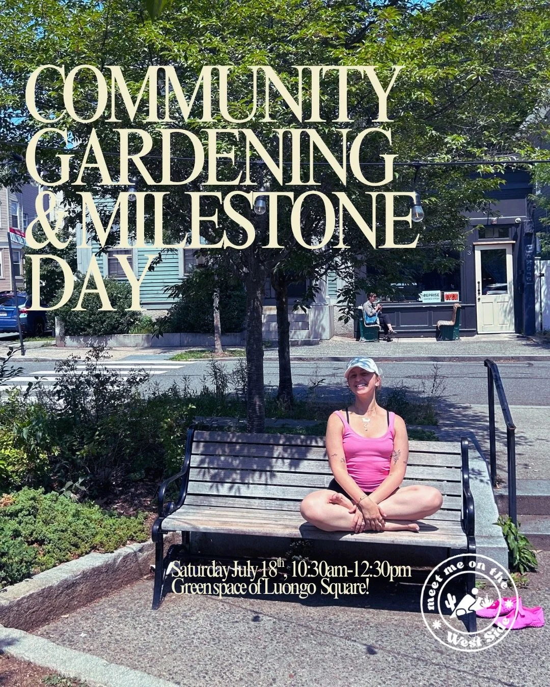 Yogi gardeners to the front! Join us as we spend our morning this Sat 7/18 freshening up the green space of Luongo Square and transforming it into a beautiful meditation garden, in partnership with the West Broadway Neighborhood Association (@wbnapvd