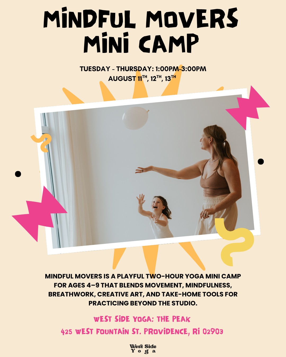 Mindful Movers: Youth Yoga Mini Camp