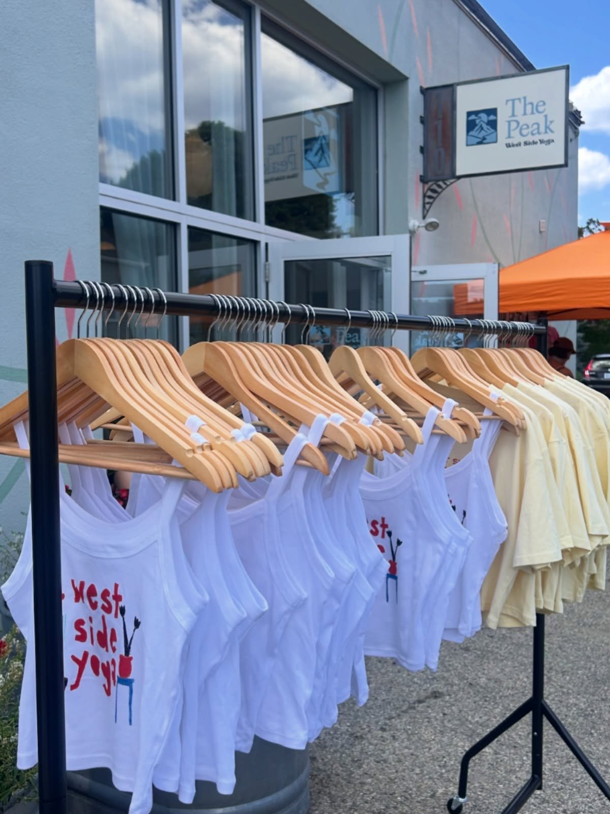 We did a limited restock of our @chantalgalipeau.studio tanks and butter yellow West Side crop tees at both studios! You guys cleared us OUT for this summer drop and we can&rsquo;t wait to show you what we have stored for fall 🙂&zwj;↕️😏