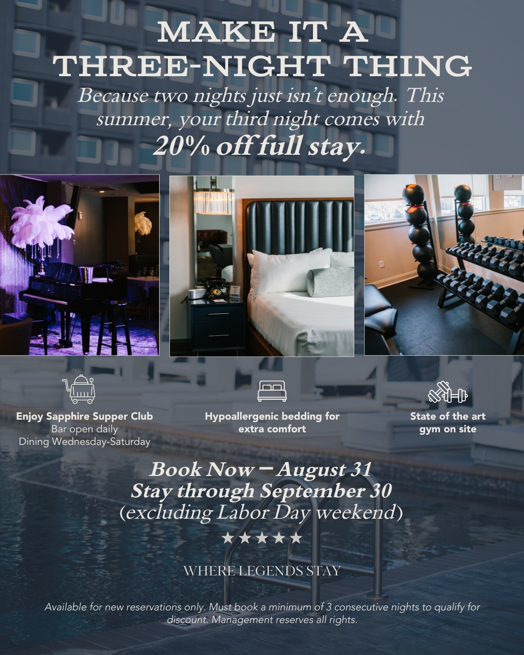 Exclusive Offers — Hotel Legends