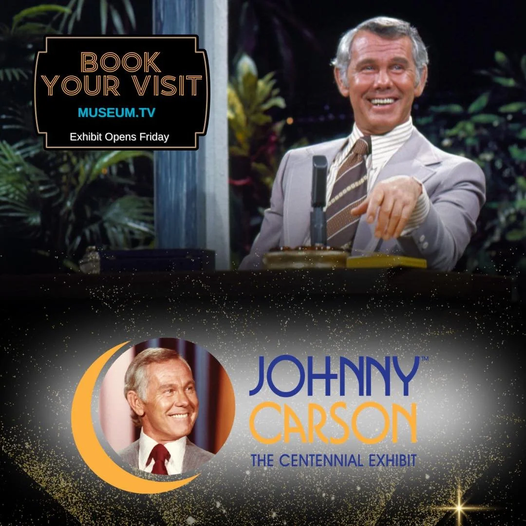 The Museum of Broadcast Communications is back!

Book your tickets to our all-new exhibits and check out our new location 440 W Randolph in downtown Chicago. 

Exhibits include &lsquo;Johnny Carson: The Centennial&rsquo;, &lsquo;The Evolution of Late