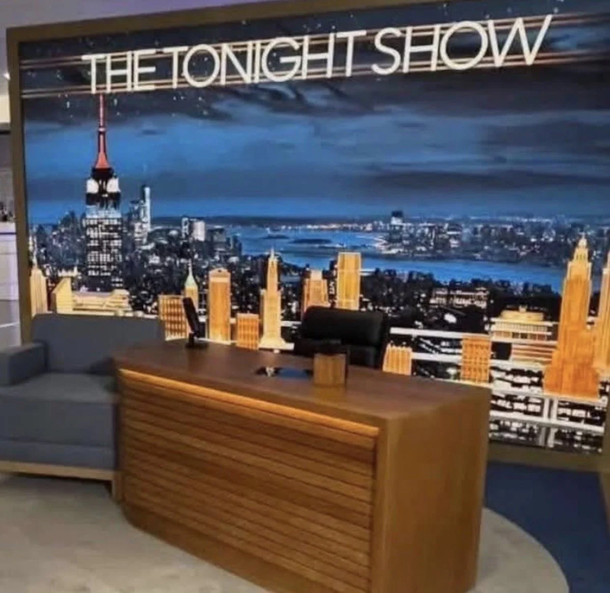 The Tonight Show with Jimmy Fallon's set in the Evolution of Late Night Television