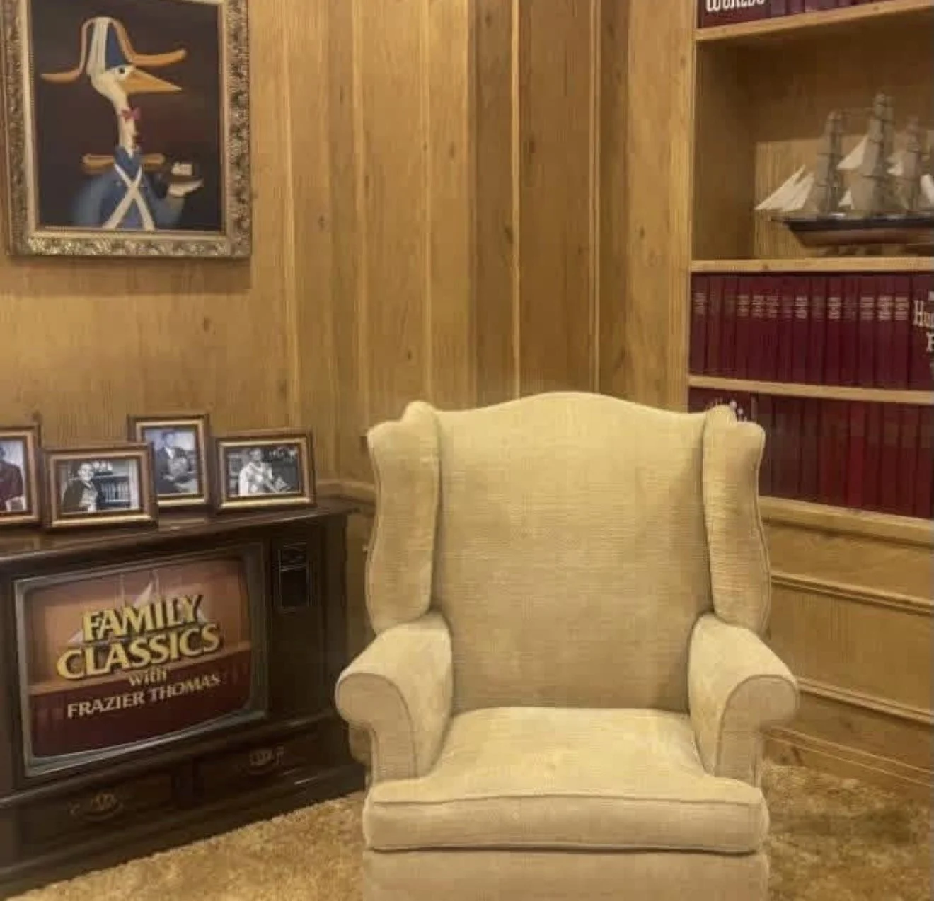 The Family Classics set at the Museum of Broadcast Communications