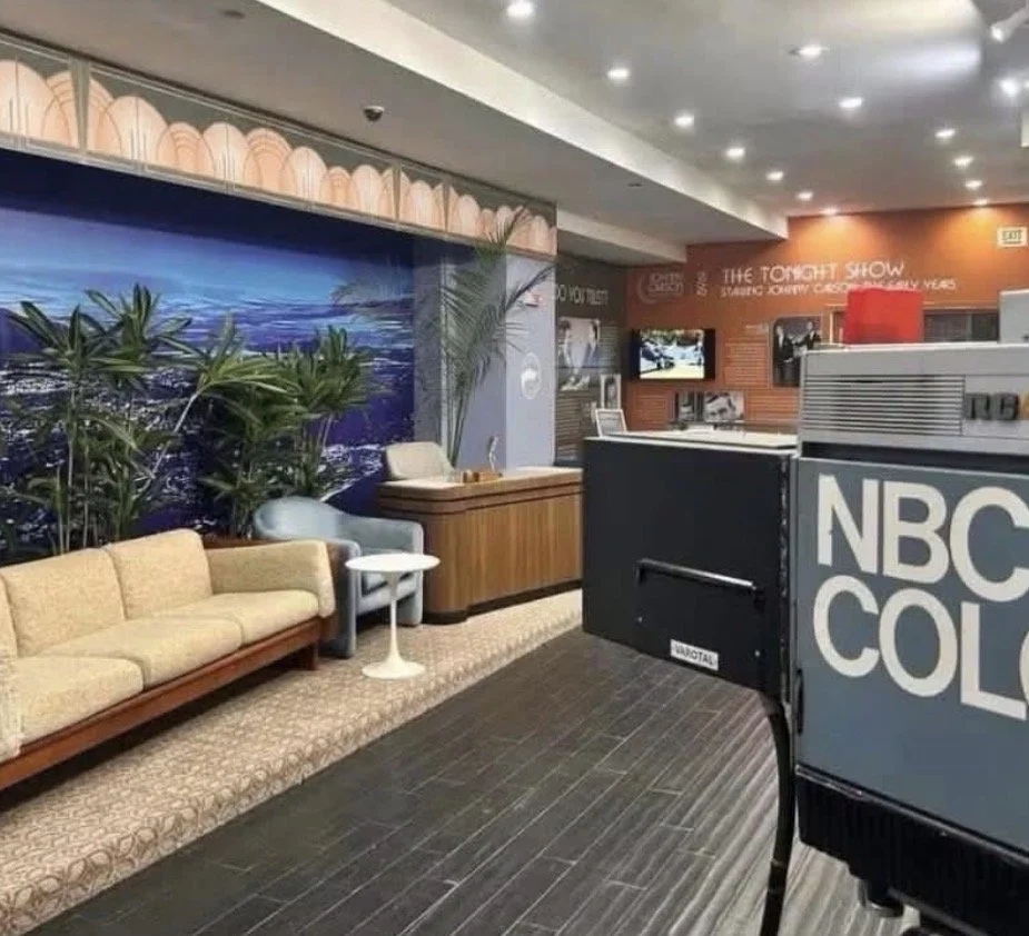 The Tonight Show with Johnny Carson set