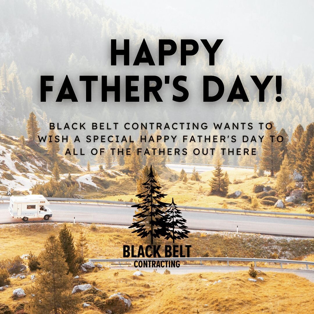 Happy Father&rsquo;s Day from all of us at Black Belt Contracting.
#fathersday #contracting #renovation #homeimprovements