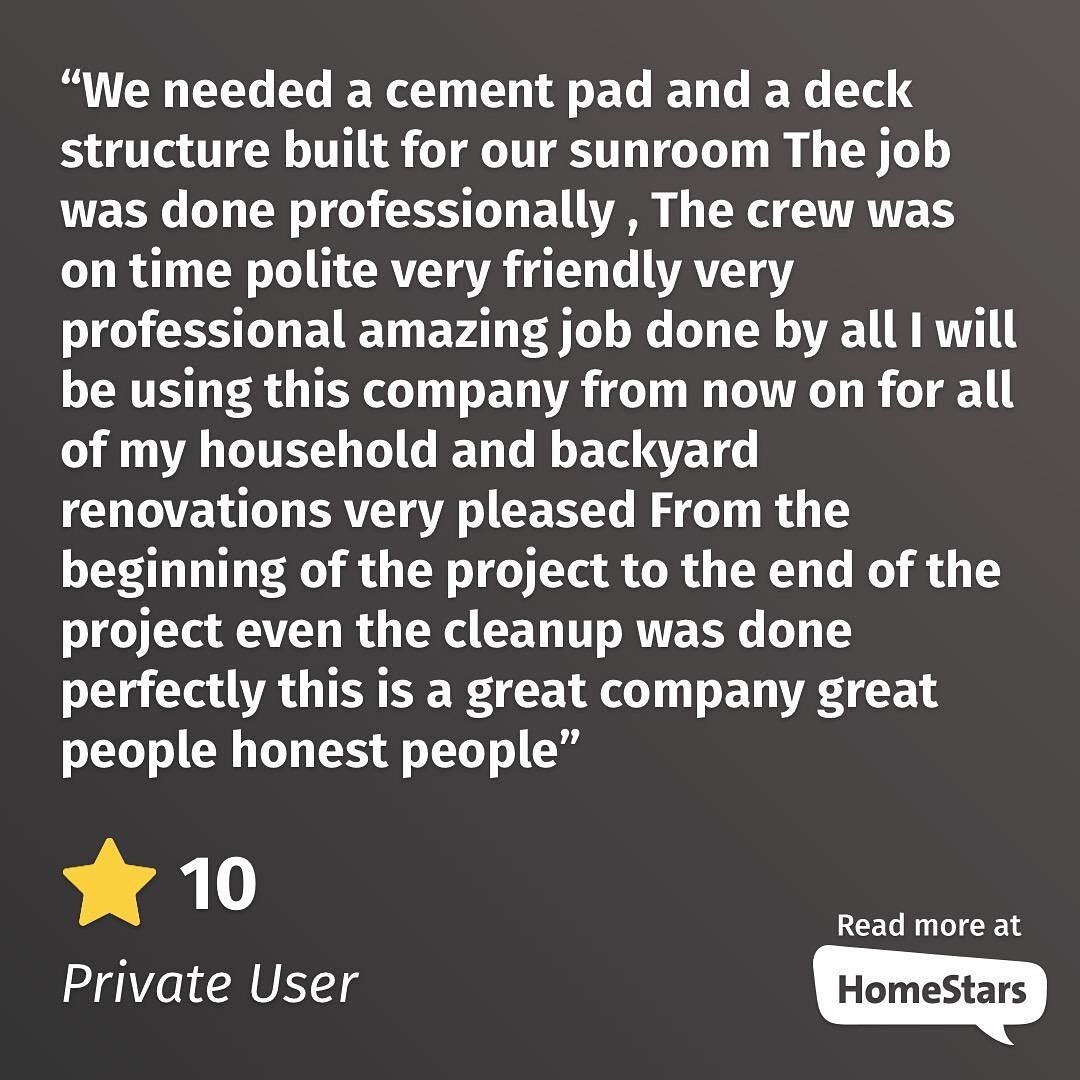 Starting our week with another happy homeowner. We pride ourselves in our work and professionalism. It&rsquo;s important to do your research and find a company that is trusted. Read reviews as they are a great resource when looking for a renovation c