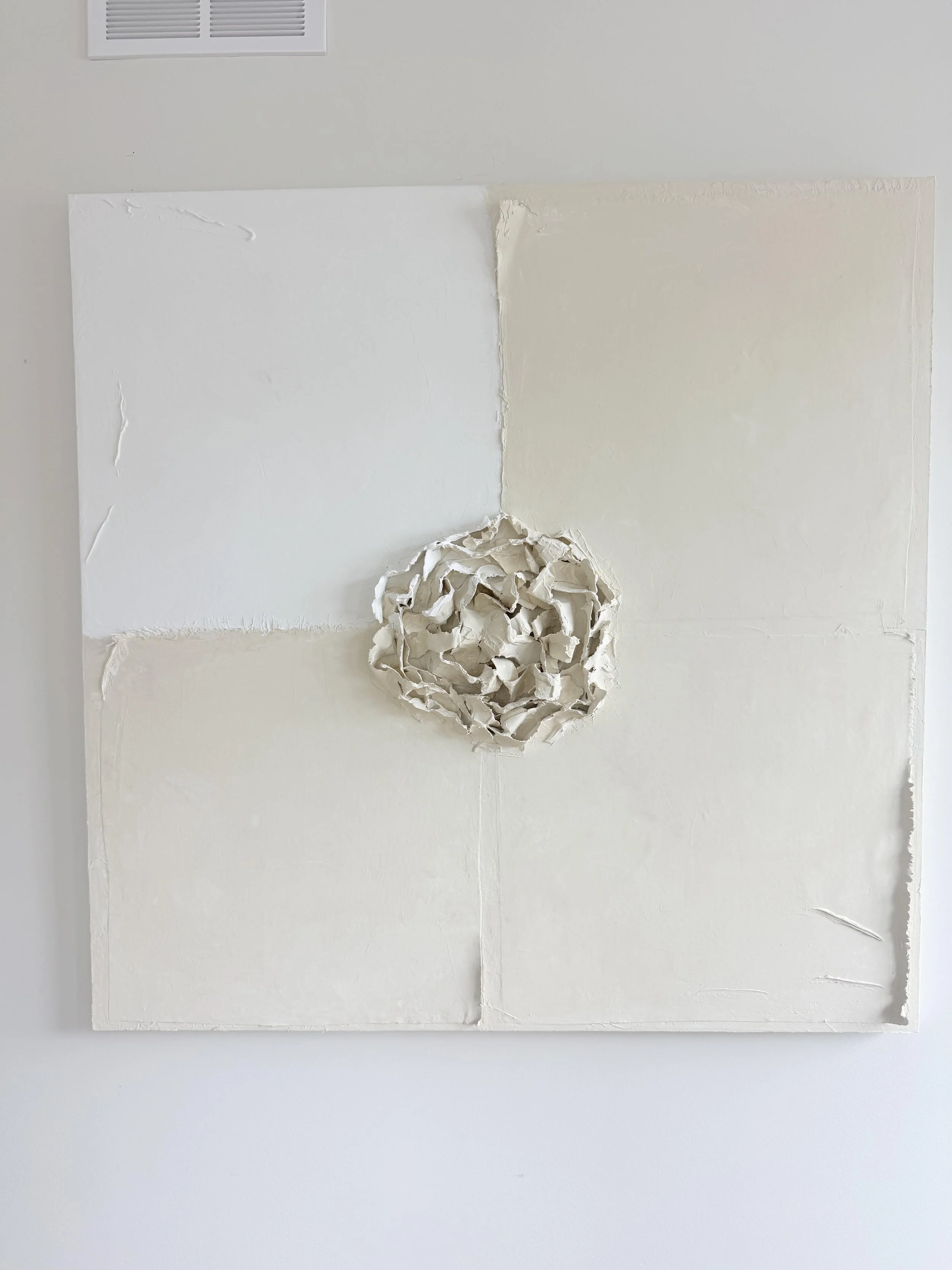 French Elegance: Large Camellia Flower Artwork