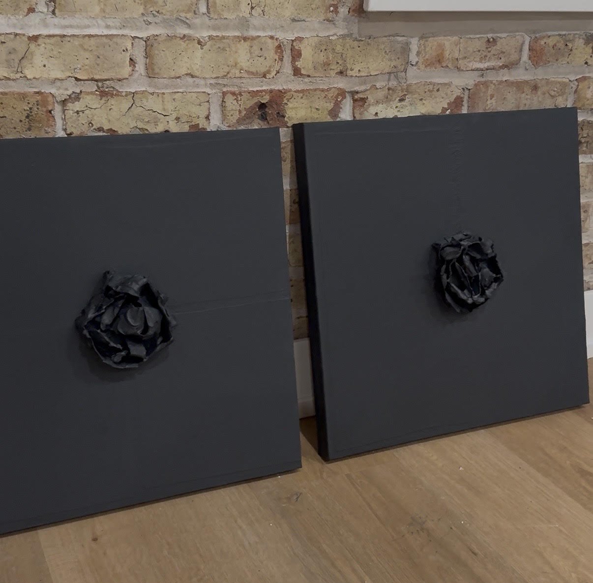 Dark Petal Collection: Enigmatic Camellia Wall Art