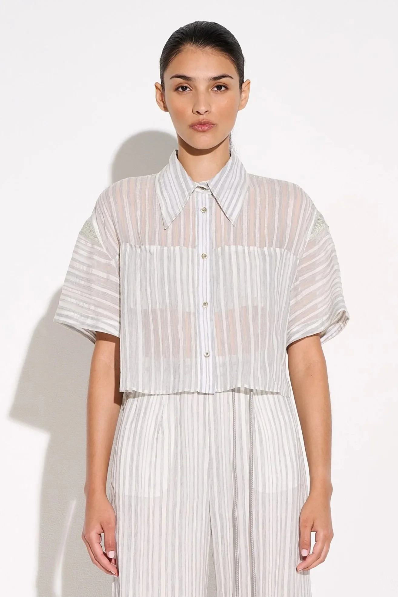 ARCADE CROPPED SHIRT