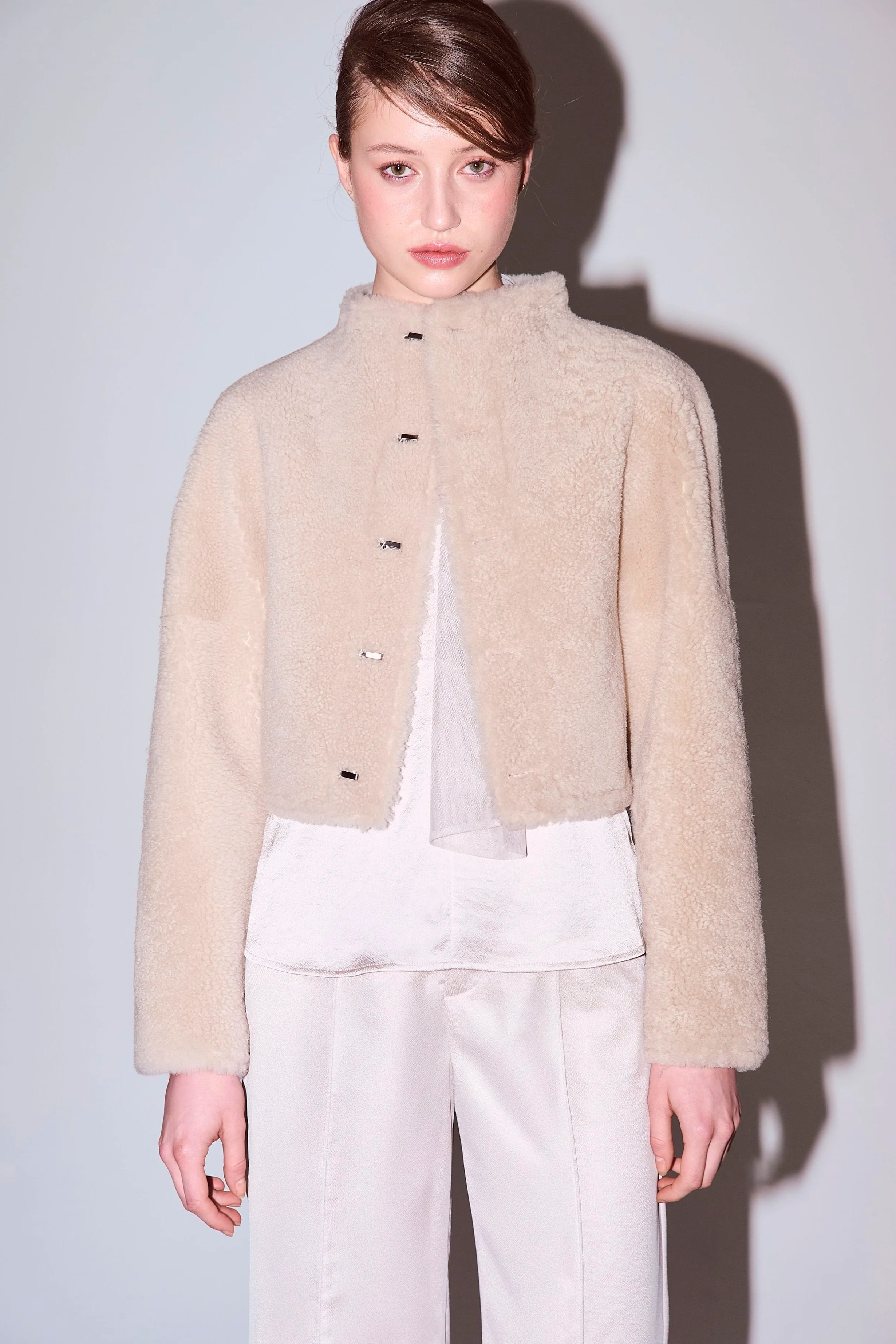 PODERES REVERSIBLE SHEARLING JACKET