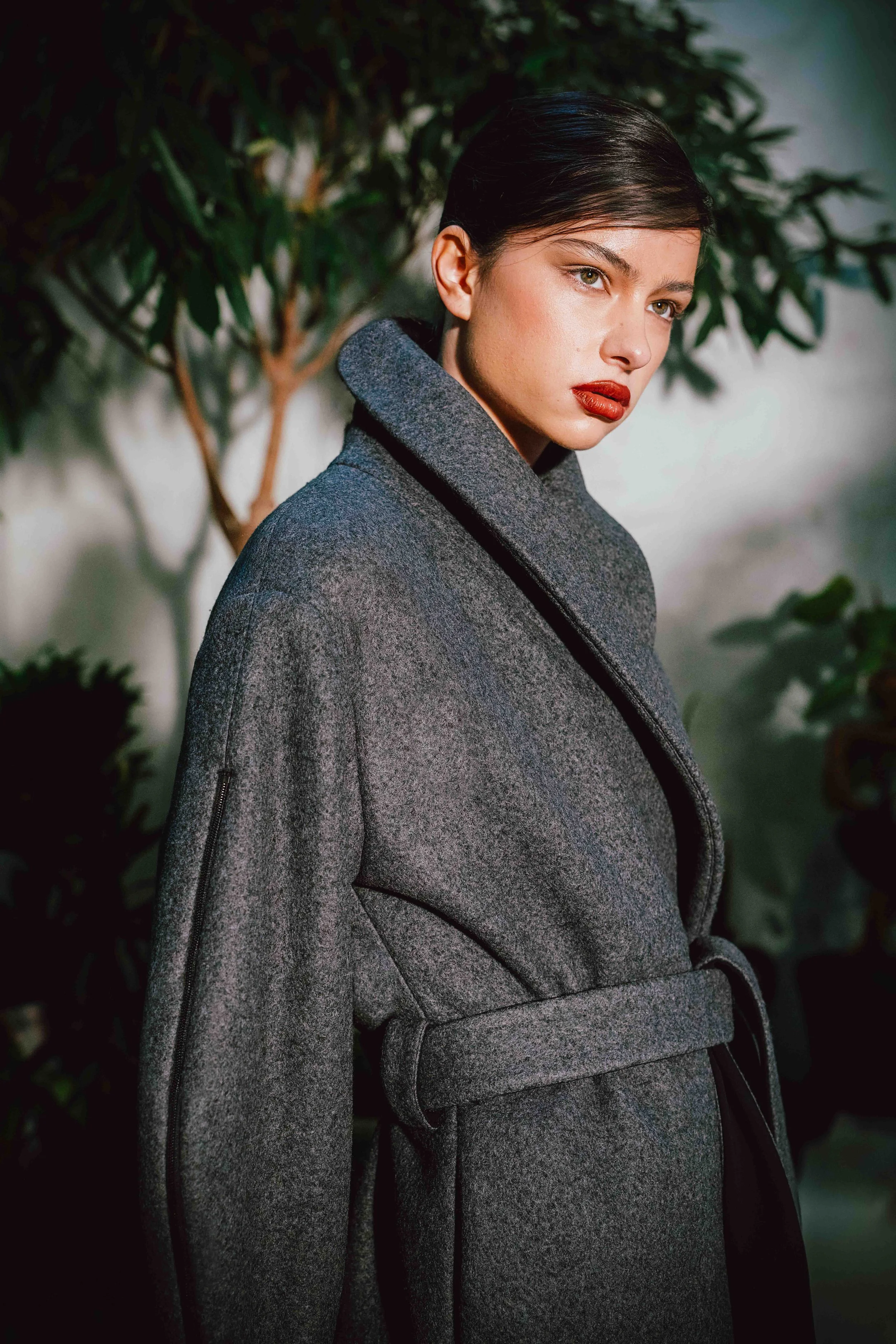 HORIZONTE SHAWL COAT