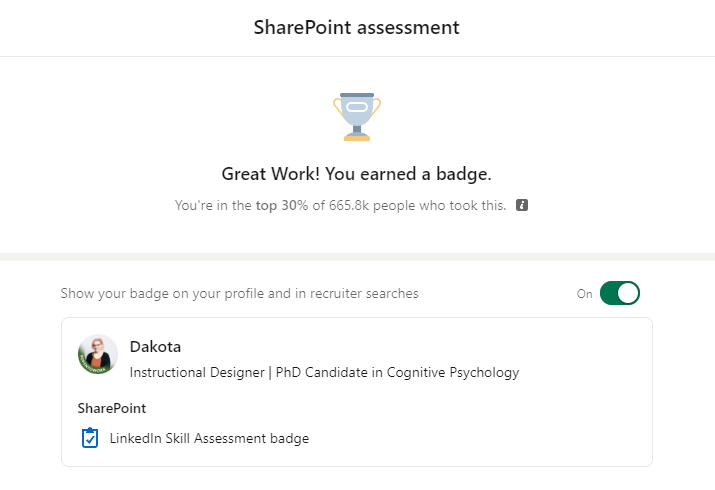 SharePoint Skills Assessment.PNG