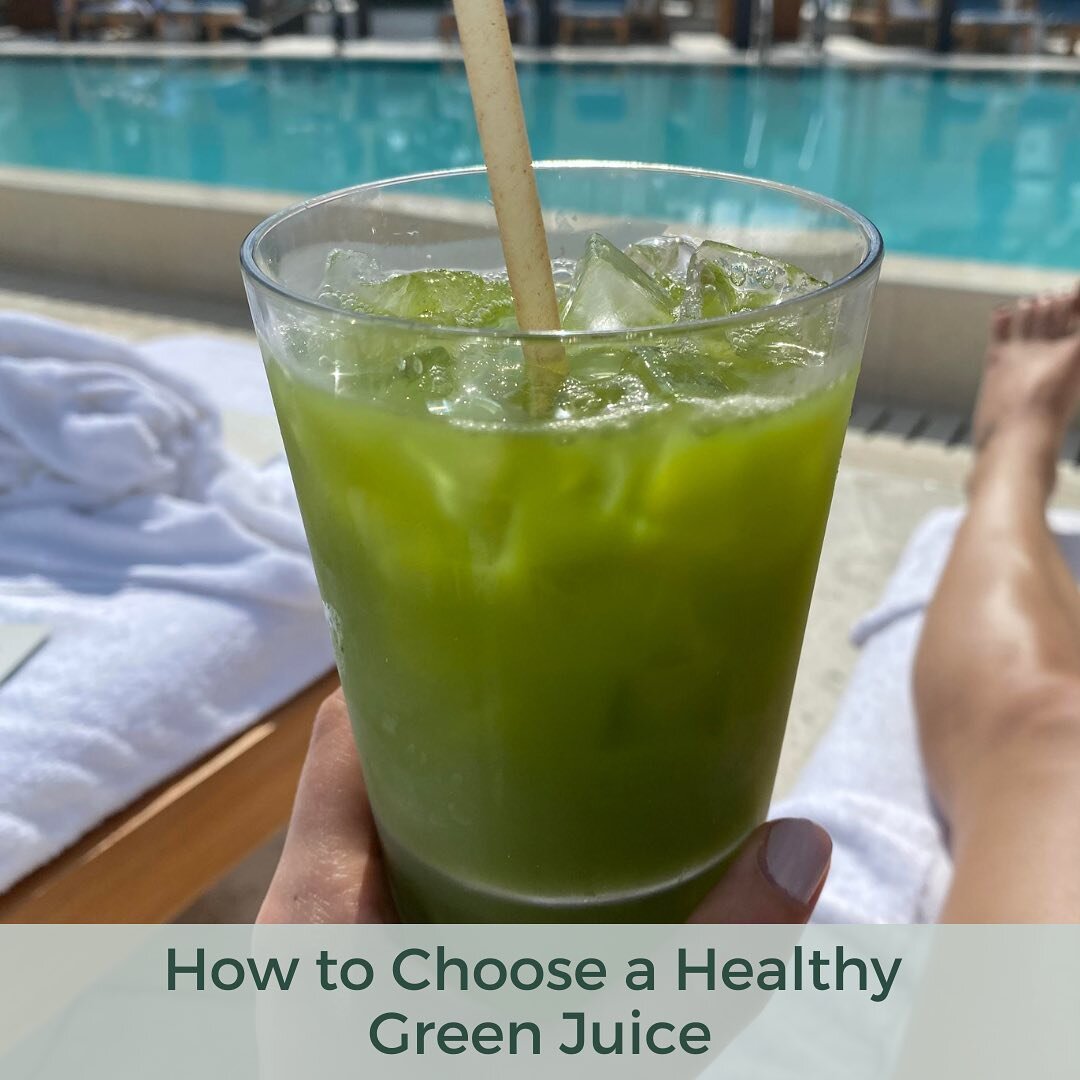 Last week we snuck away to Florida for a wonderful little trip and some much-needed vitamin D! ☀️

The hotel served the most delicious pressed green juice. And while I tend to prefer smoothies (fiber intact!), the chilled poolside green juice was out