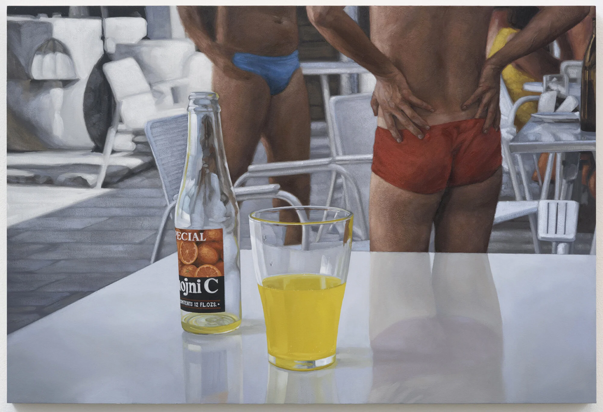 Half Empty, 2017
oil on panel   25 x 37"