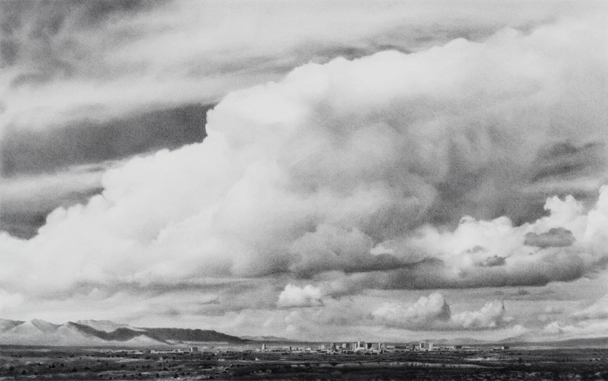 Loom, 2018
graphite on paper   22 x 31"