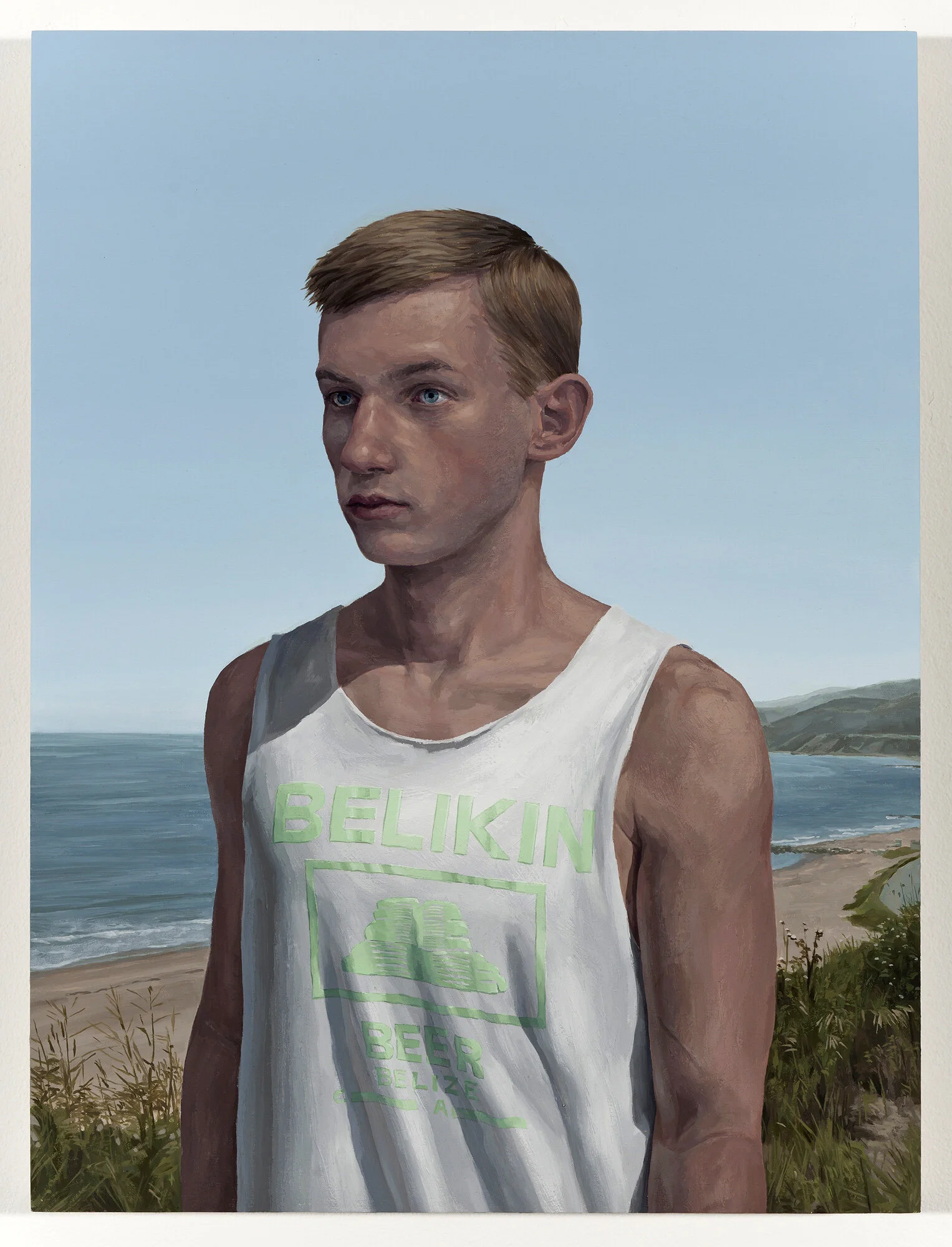 California Boy, 2011
oil on panel   22 x 16.5"