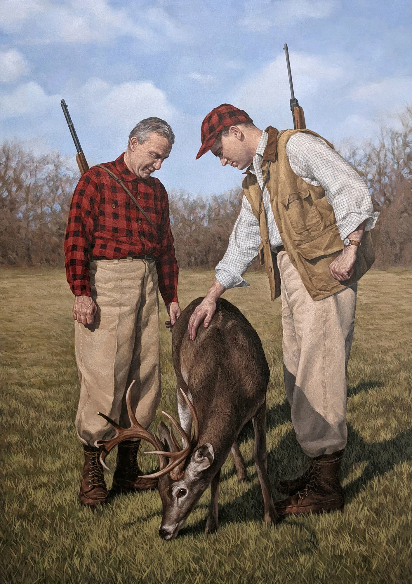 There, There...,  2021
oil on panel   31.5 x 22.5"