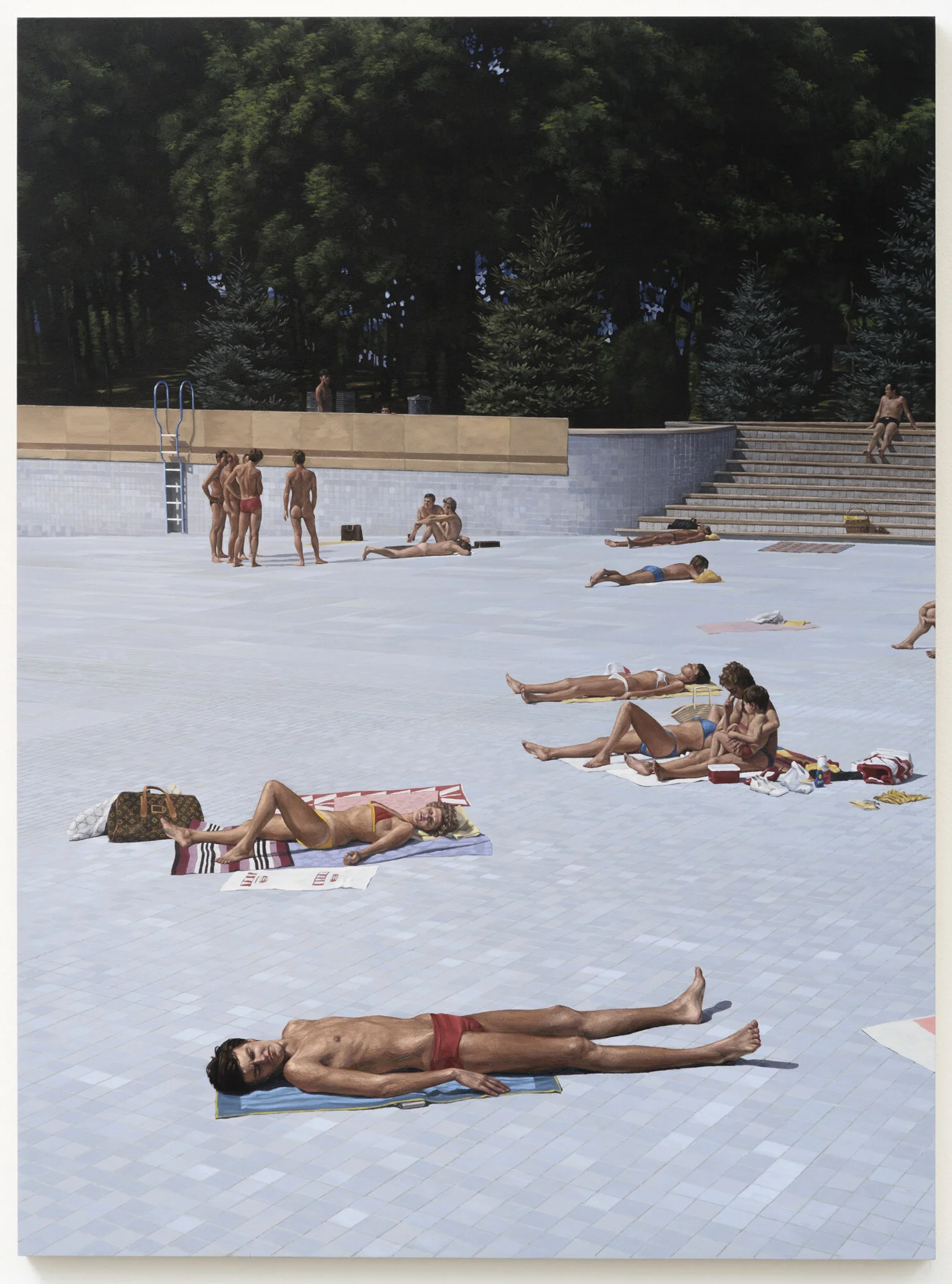 Empty, 2017
oil on panel   50 x 37"