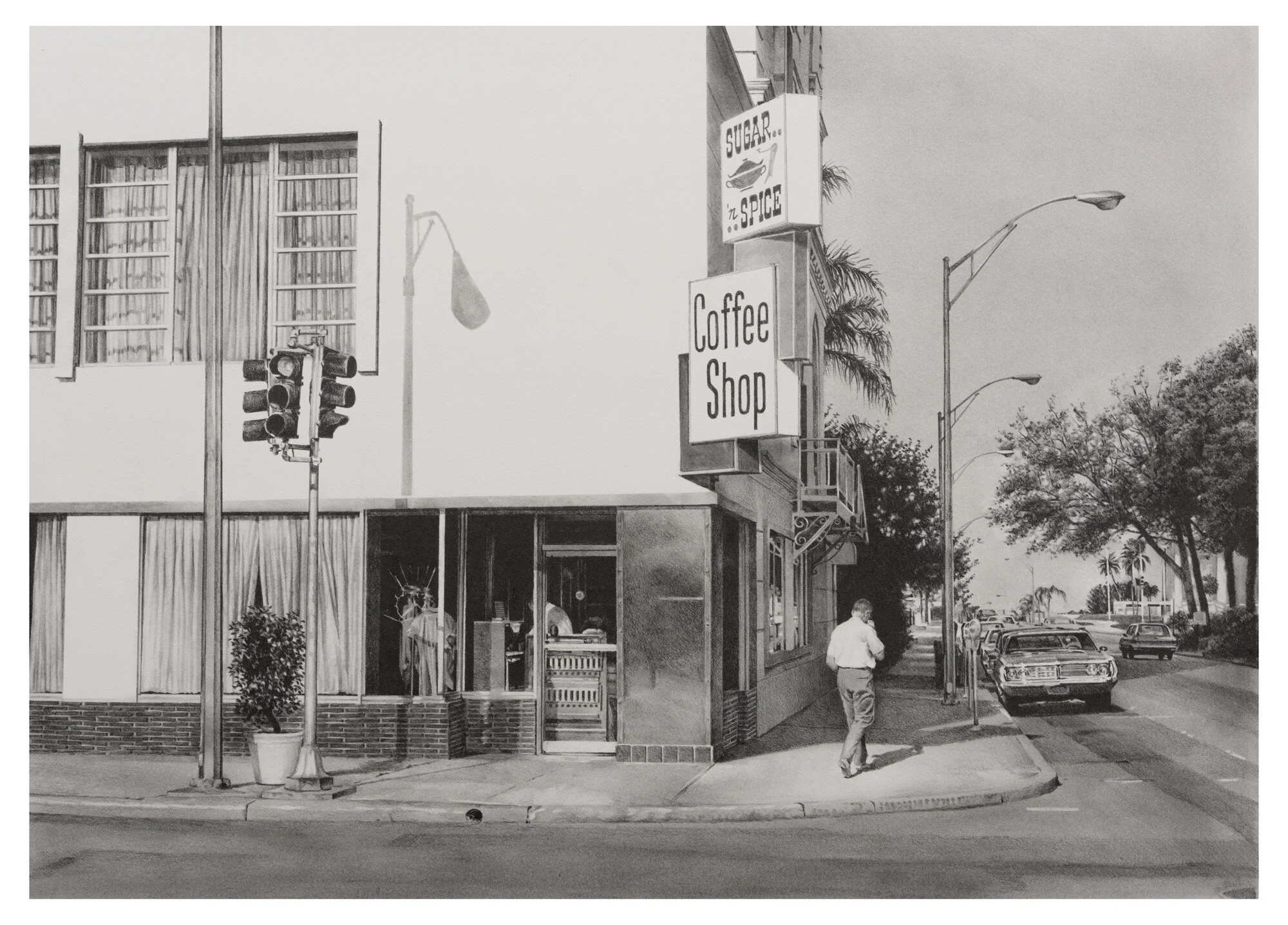 Sugar 'n Spice, 2017
graphite on paper   25.5 x 35"