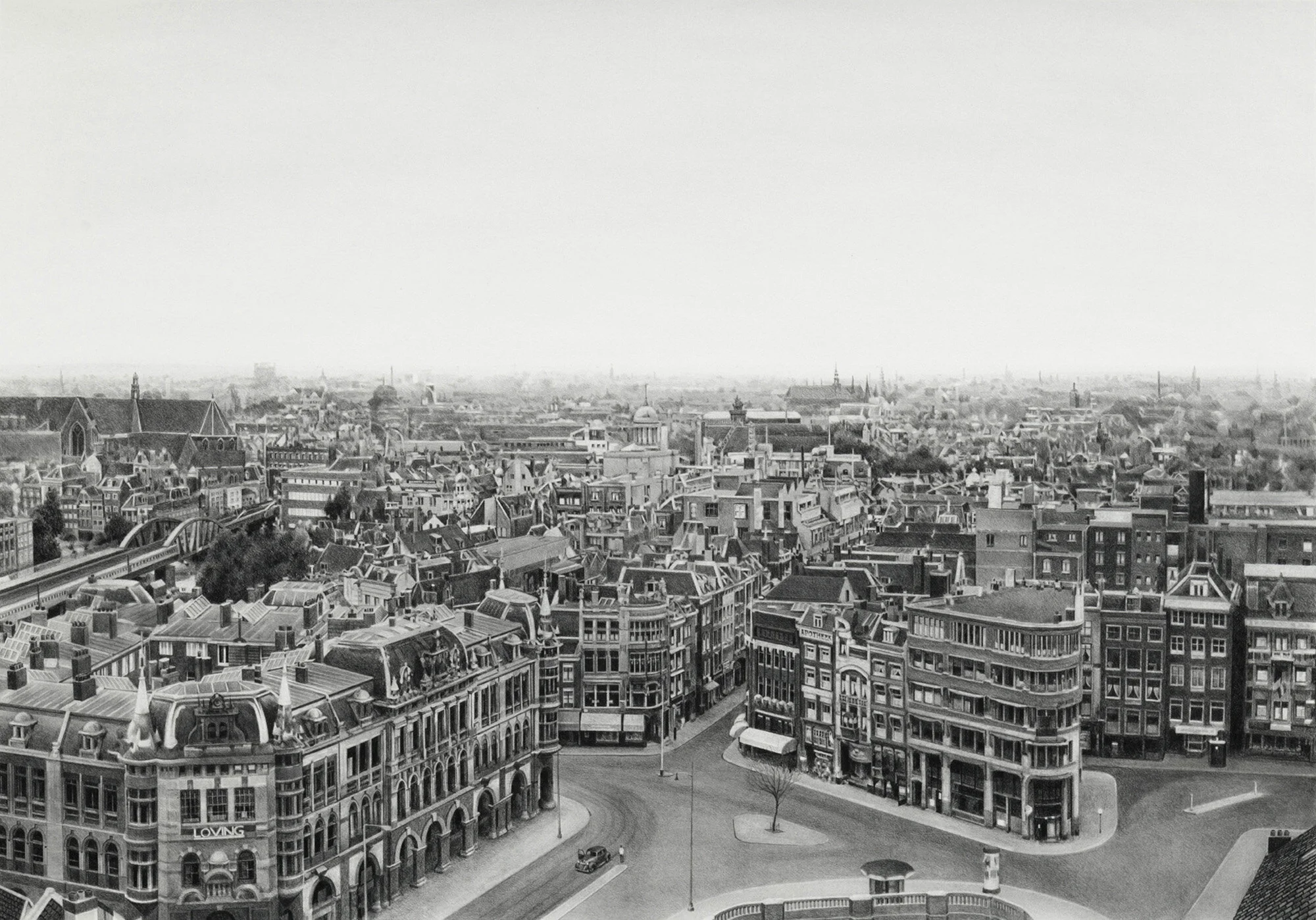 The Only Living Boy In..., 2018
graphite on paper   34.5 x 45.5"