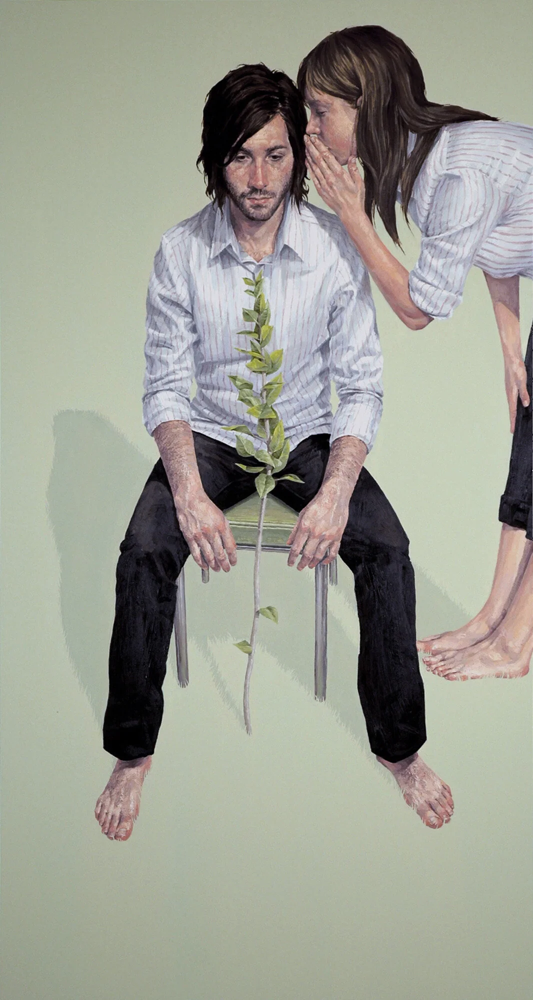 Surrogate, 2005
oil on panel   58 x 31"