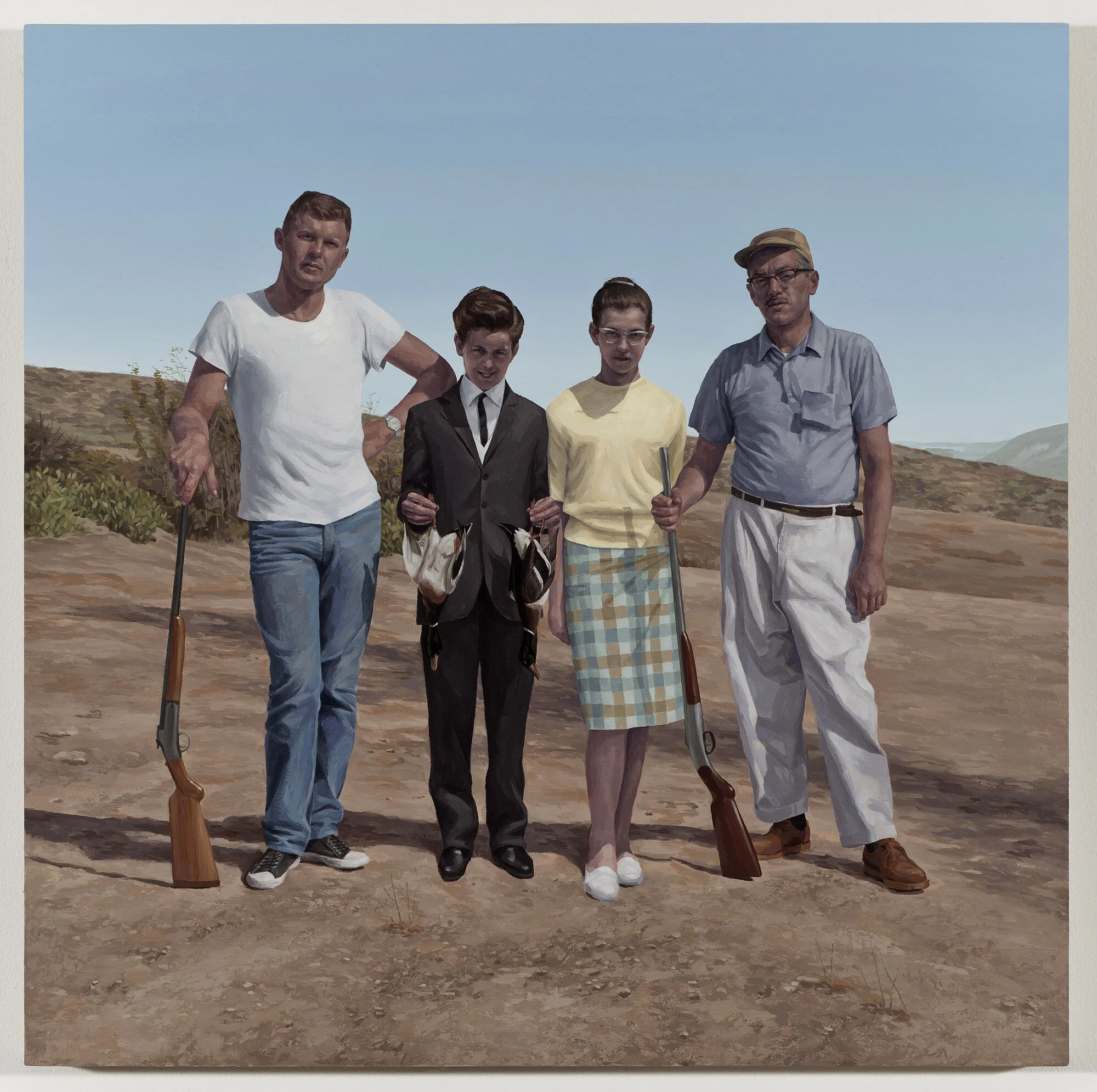 Future Vegetarian, 2011
oil on panel   26 x 26"