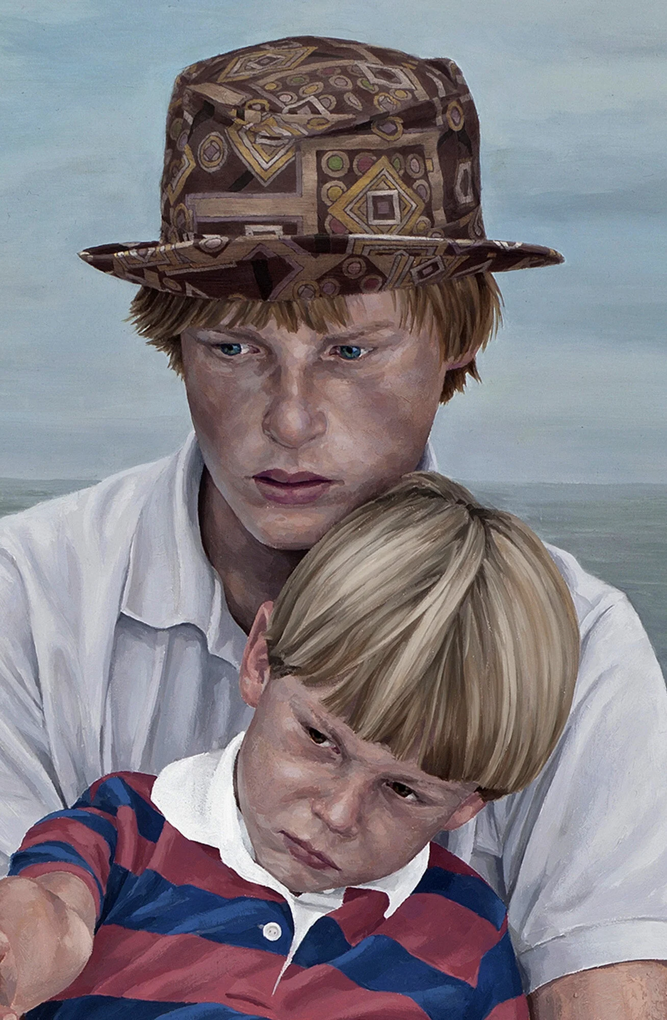 Self Portrait as a Thug, Age Three, detail