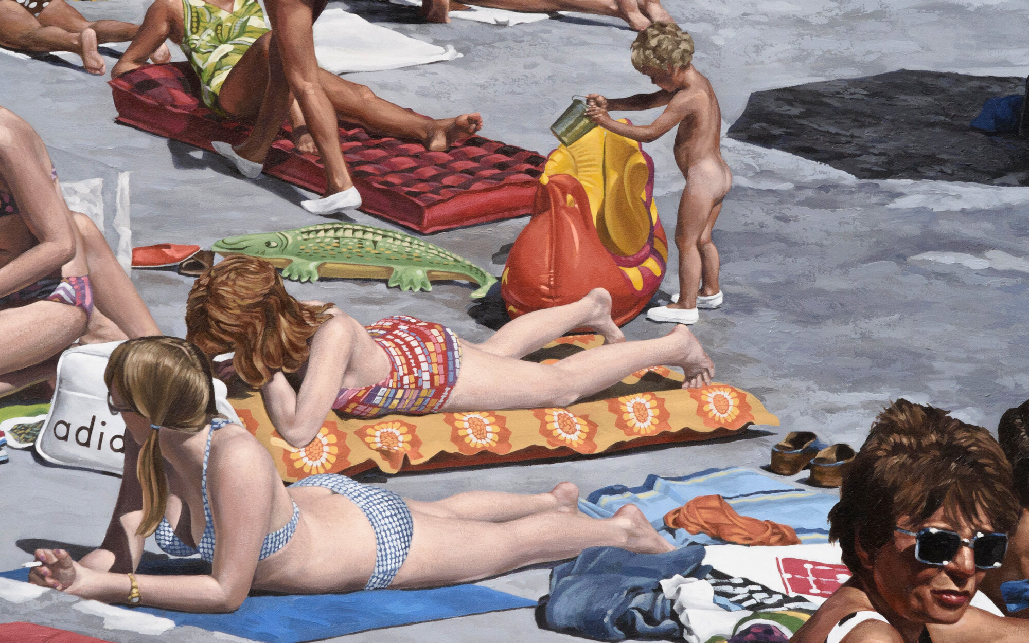 Tans, Mostly, detail