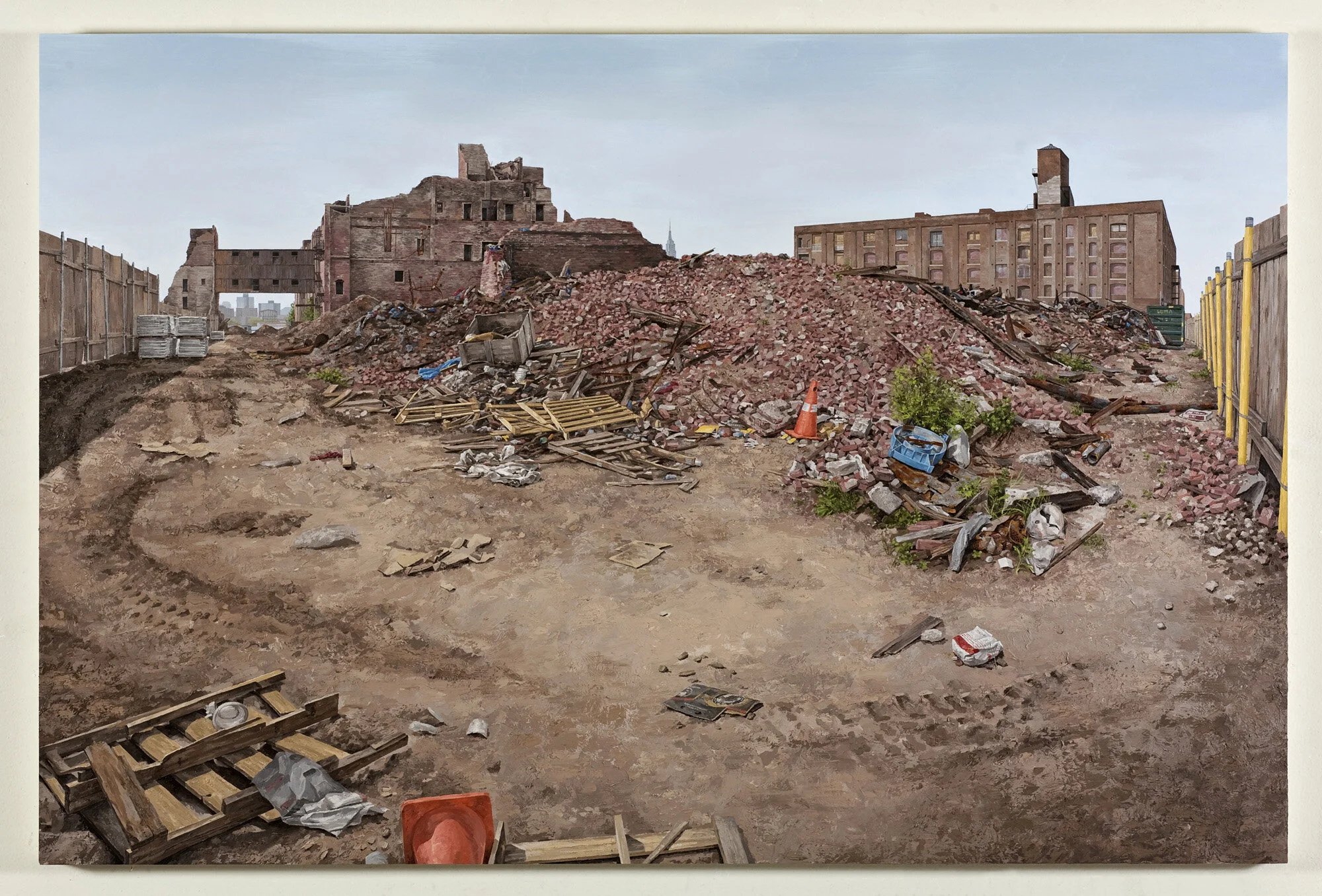 Greenpoint Terminal Warehouse, 2007-2008
oil on panel   40 x 60"