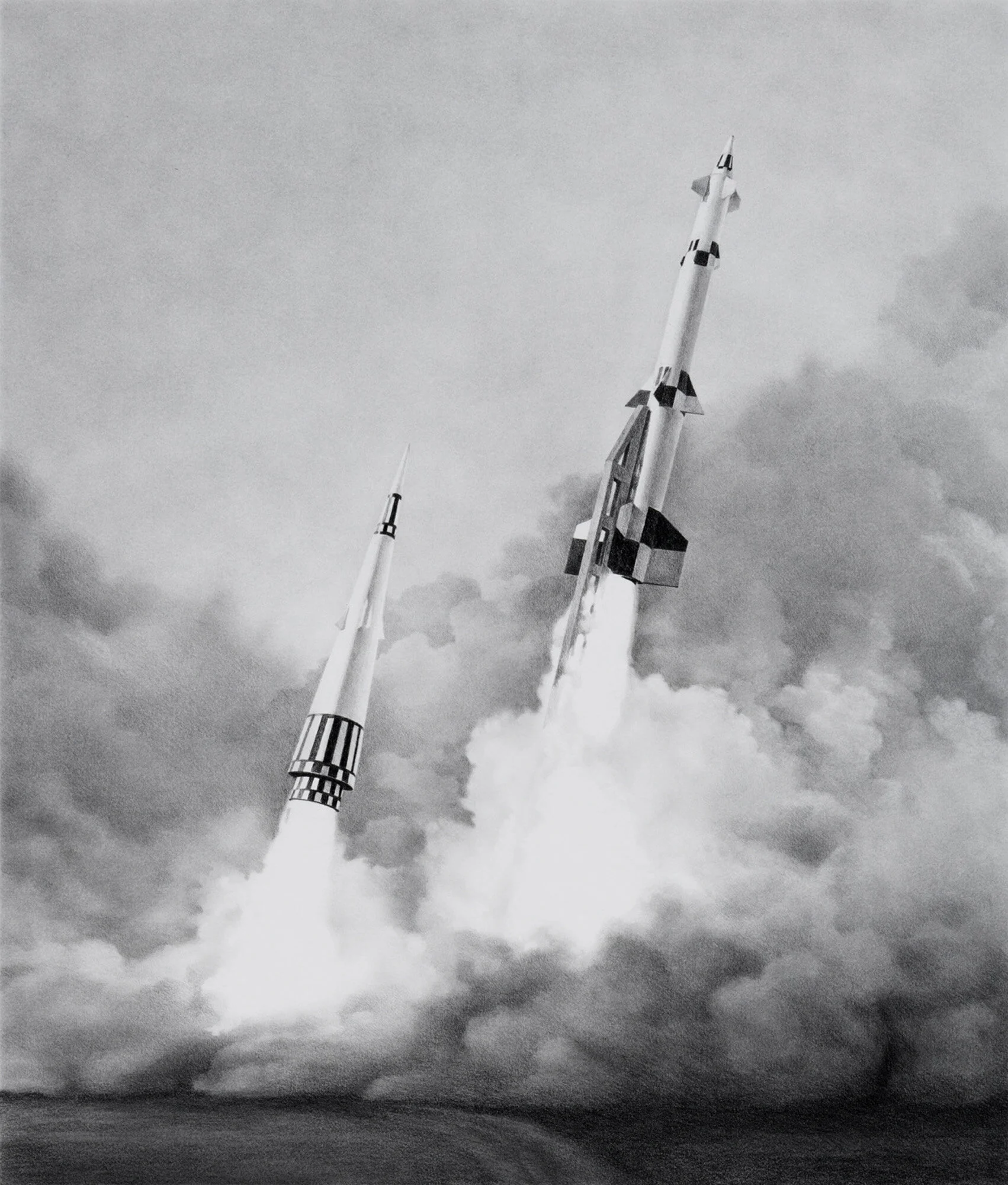 Folly, 2018
graphite on paper   32 x 28"