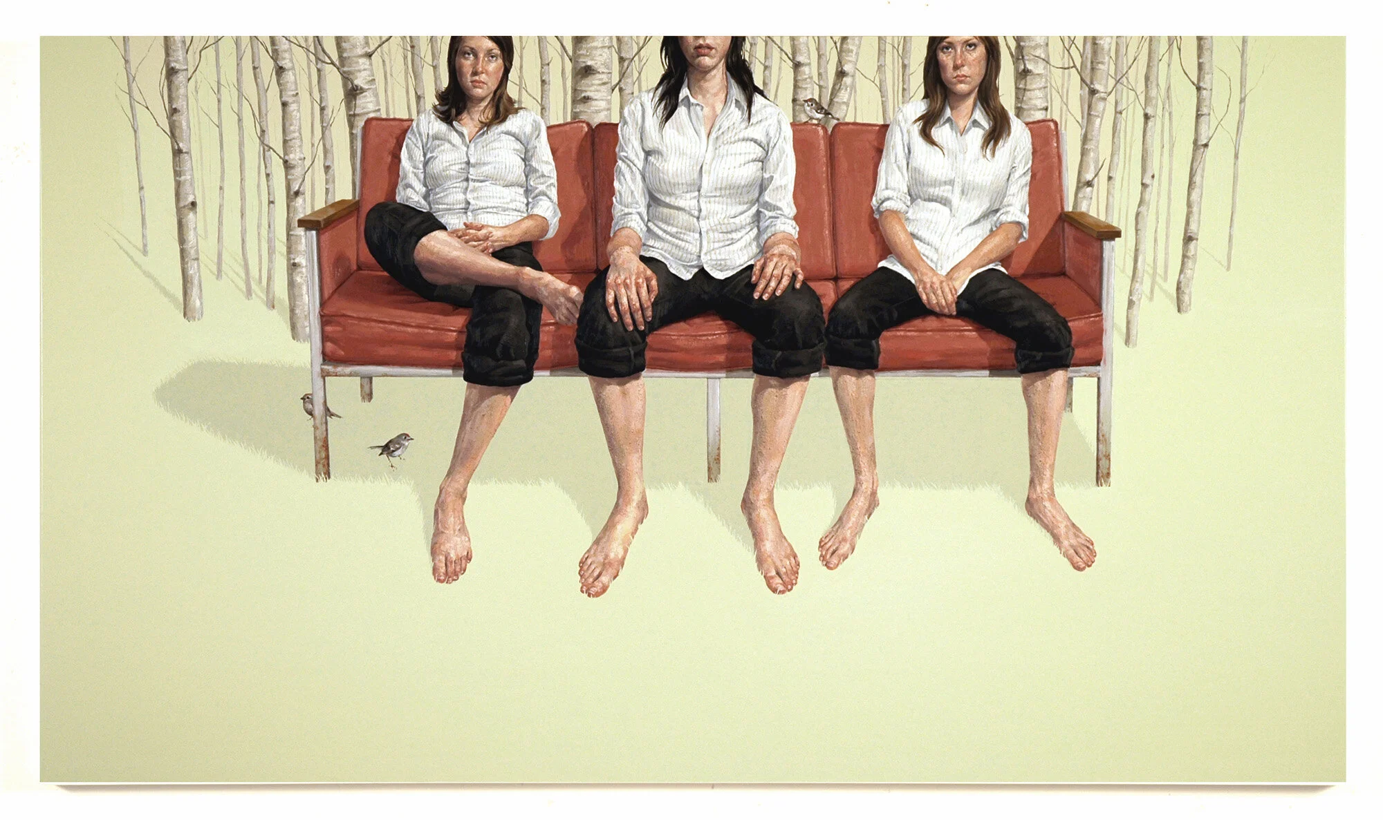 Rust, 2005
oil on panel  48 x 84"