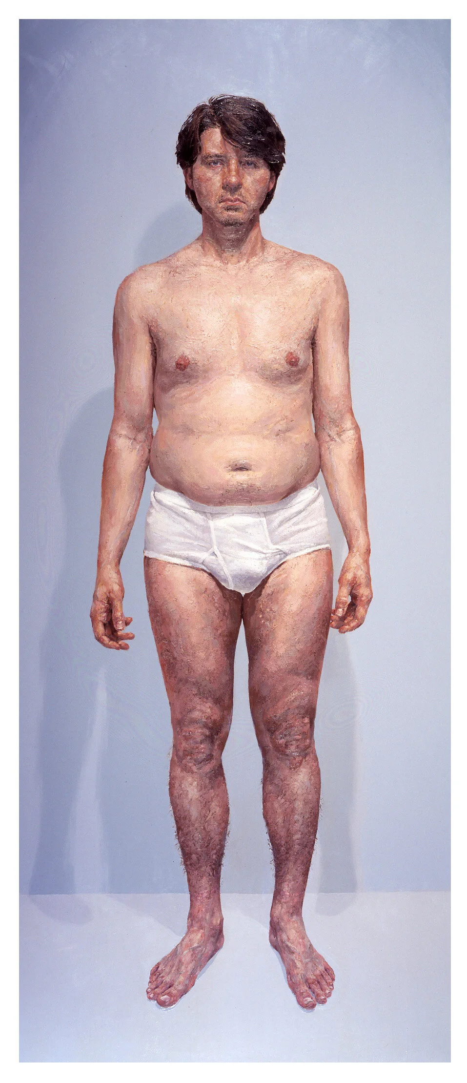 Clark, 2002
oil on panel   96 x 41"