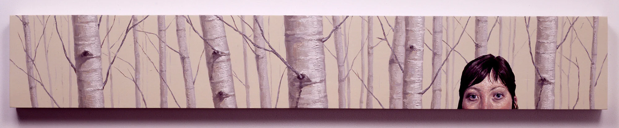 Skein, 2005
oil on panel   7 x 45"