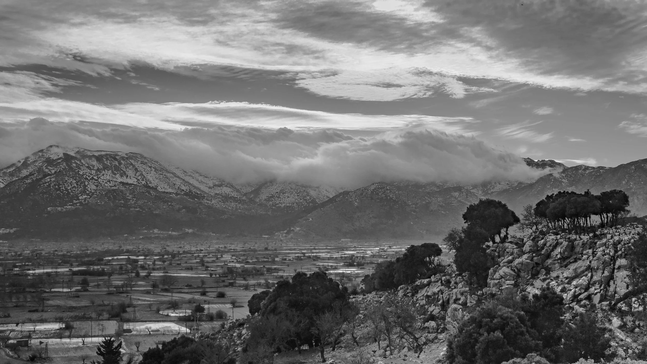 The Lasithi Plateau, Crete, Greece.