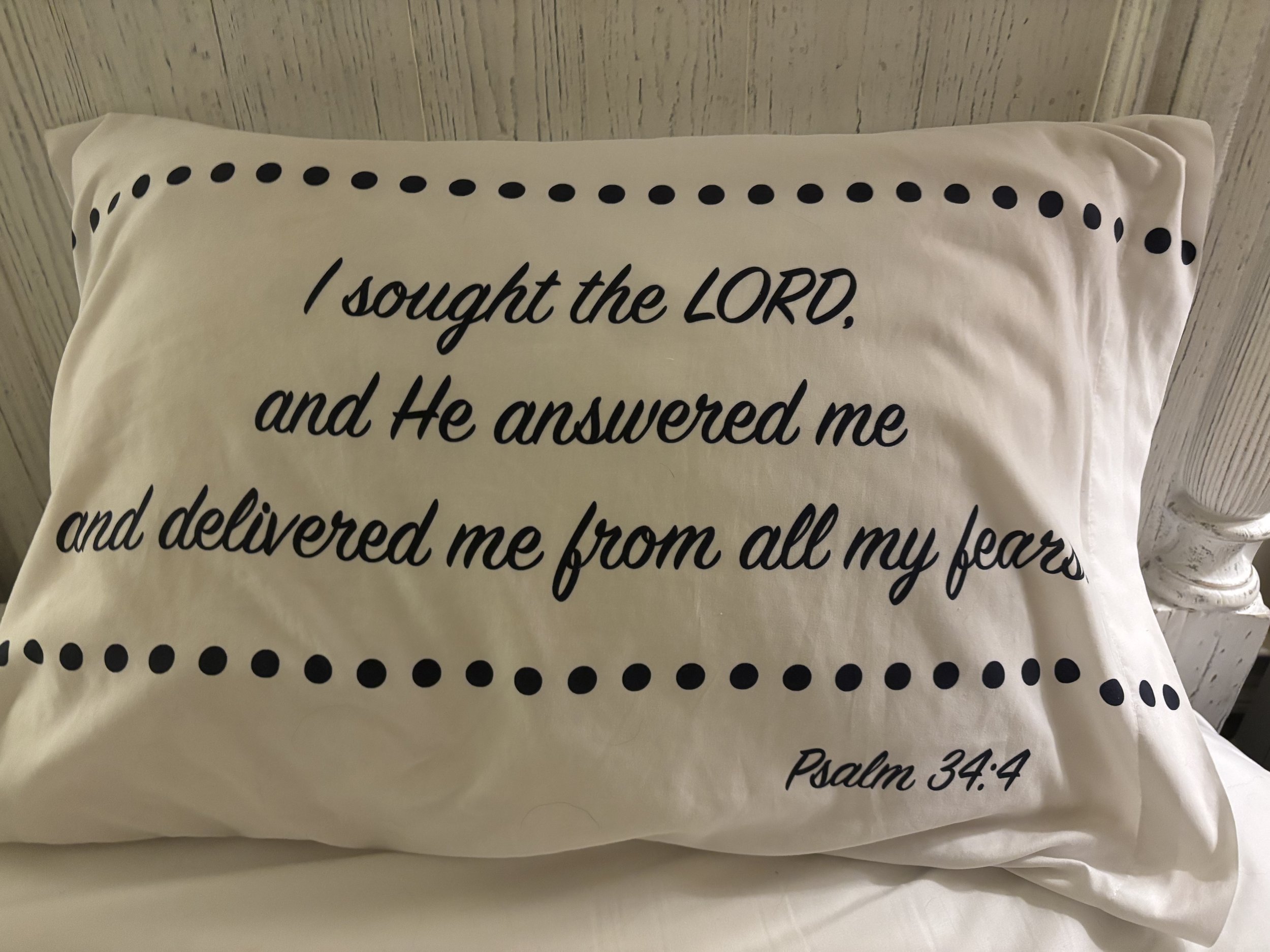  I sought the Lord…