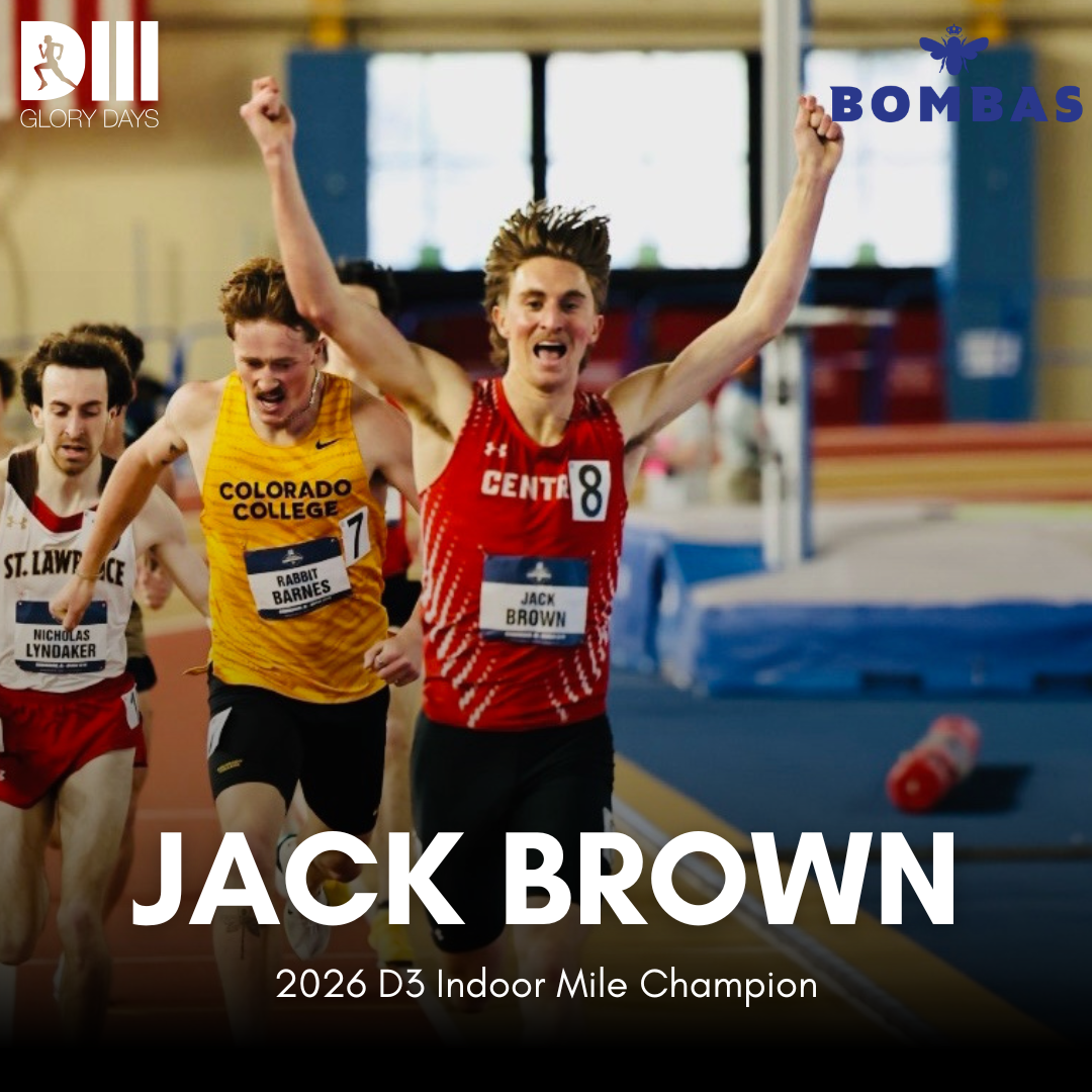 Jack Brown - 2026 D3 Mile Champion