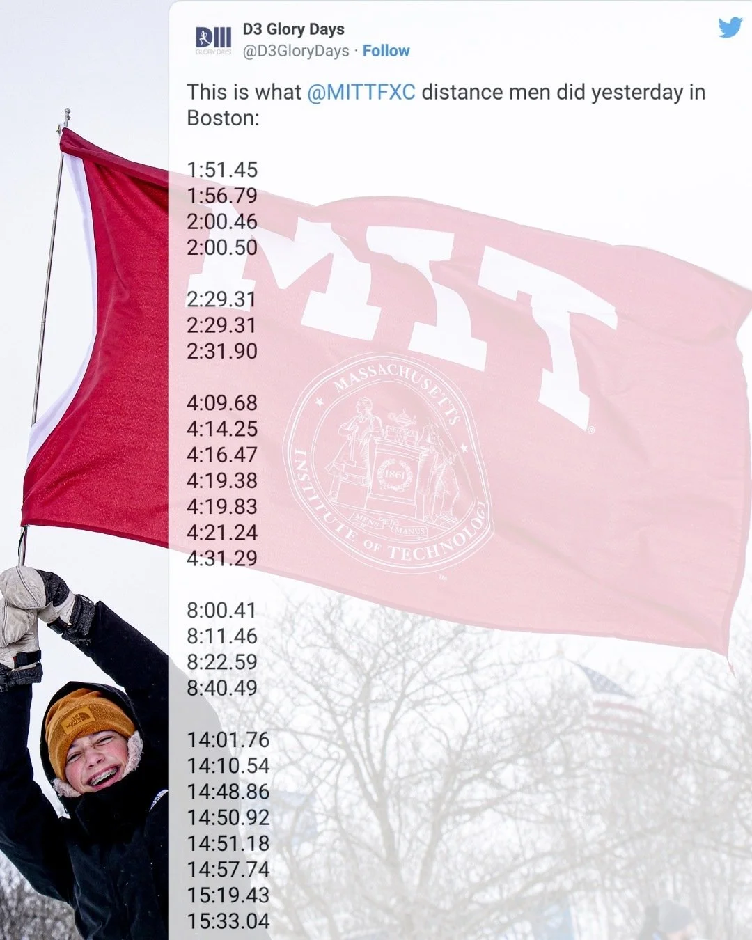 Two D3 Track and Field Records, One Hour Apart D3 Glory Days