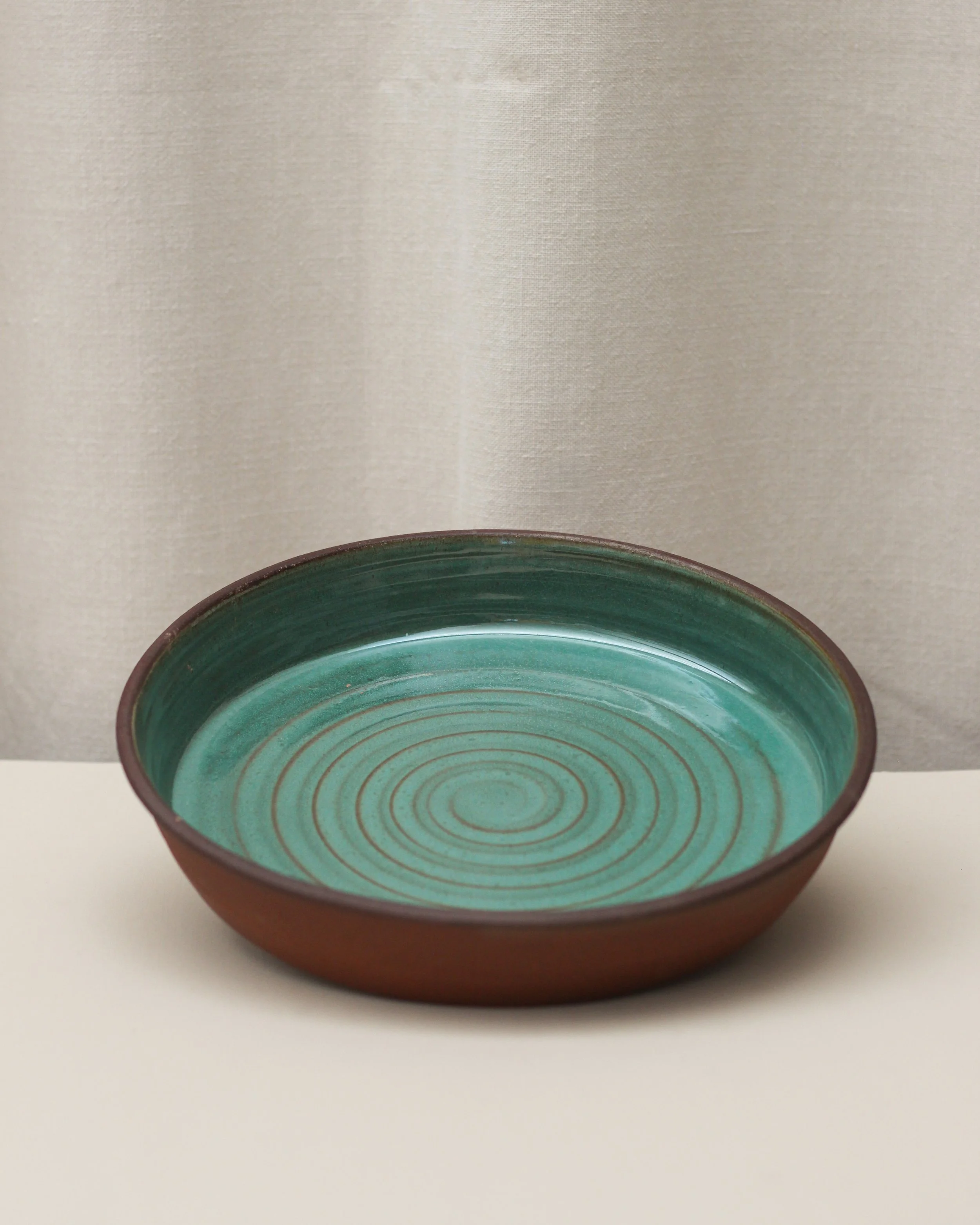 Sea Green Serving Dish