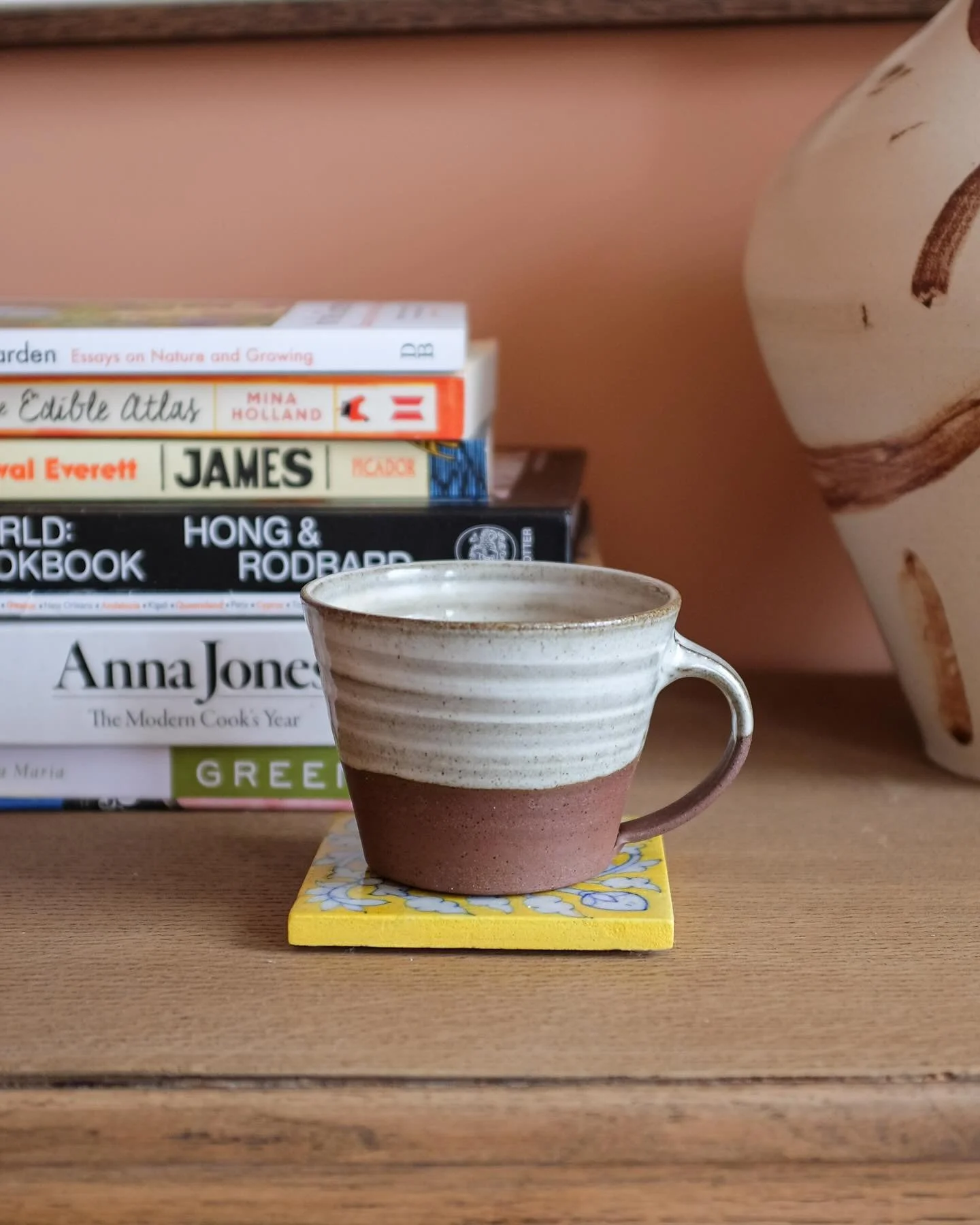 A new simply glazed terracotta mug that&rsquo;s quickly become a favourite at home. What do you think?