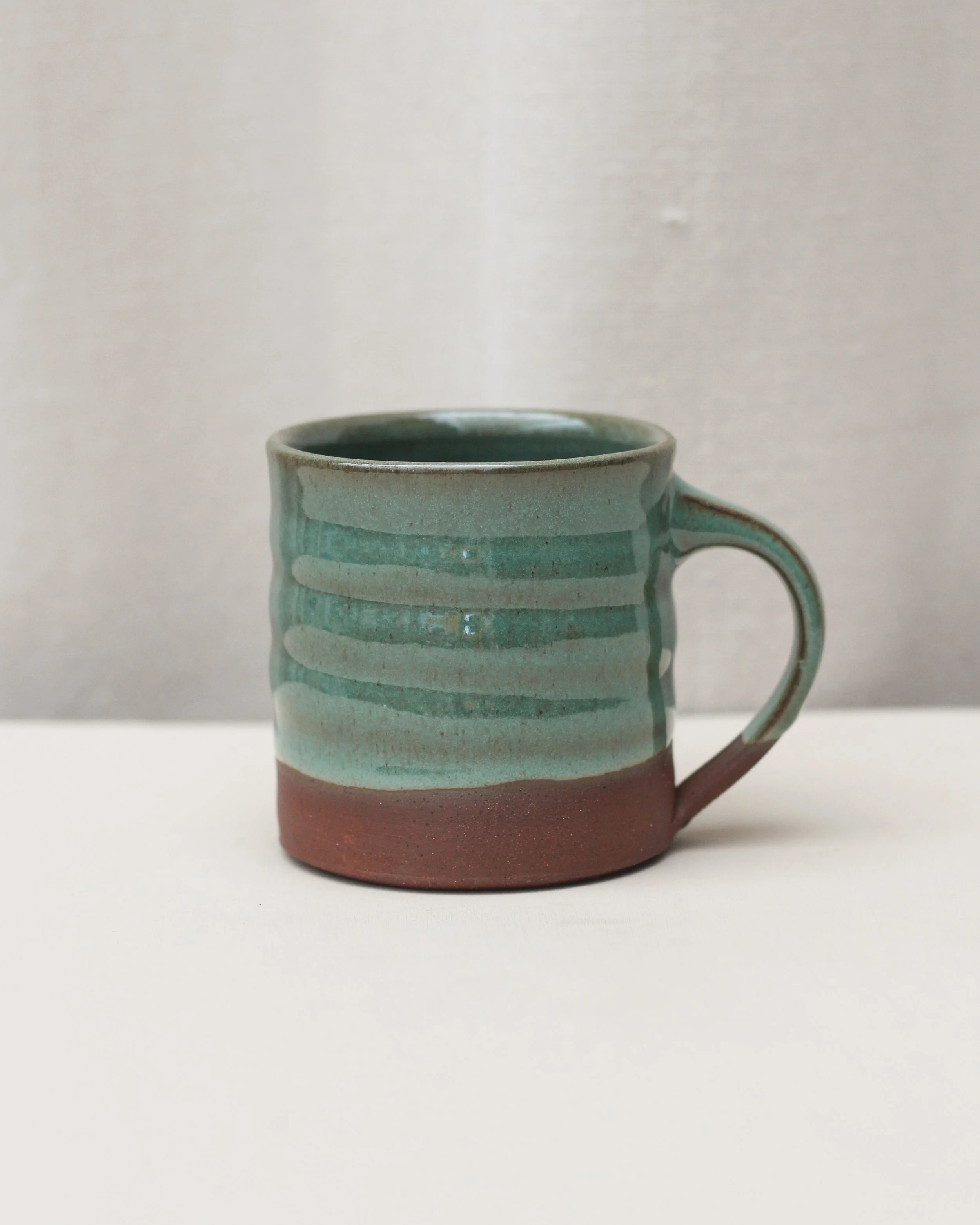 Sea Green Terracotta Mug