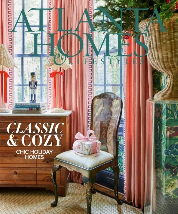 Atlanta Homes and Lifestyle Magazine Press Feature of Olivia Westbrooks Interiors