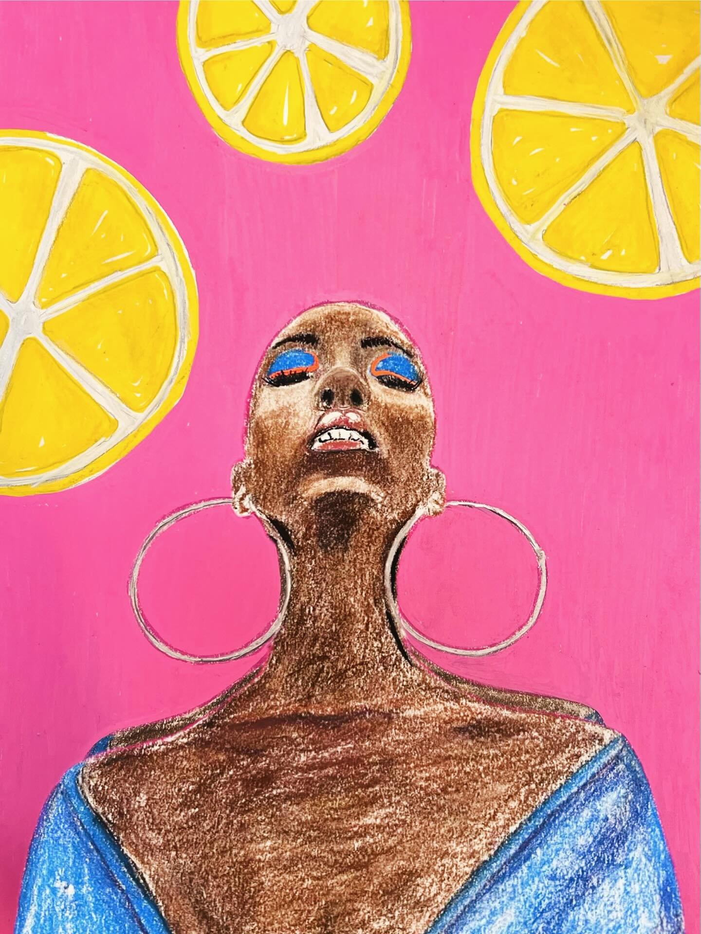 Happy Juneteenth! I'm sharing a few personal pieces I created that reflect my interpretation of this holiday: Freedom- the freedom to be myself, express freely and create fearlessly. 

The first one is a concept sketch that I drew and the second is t