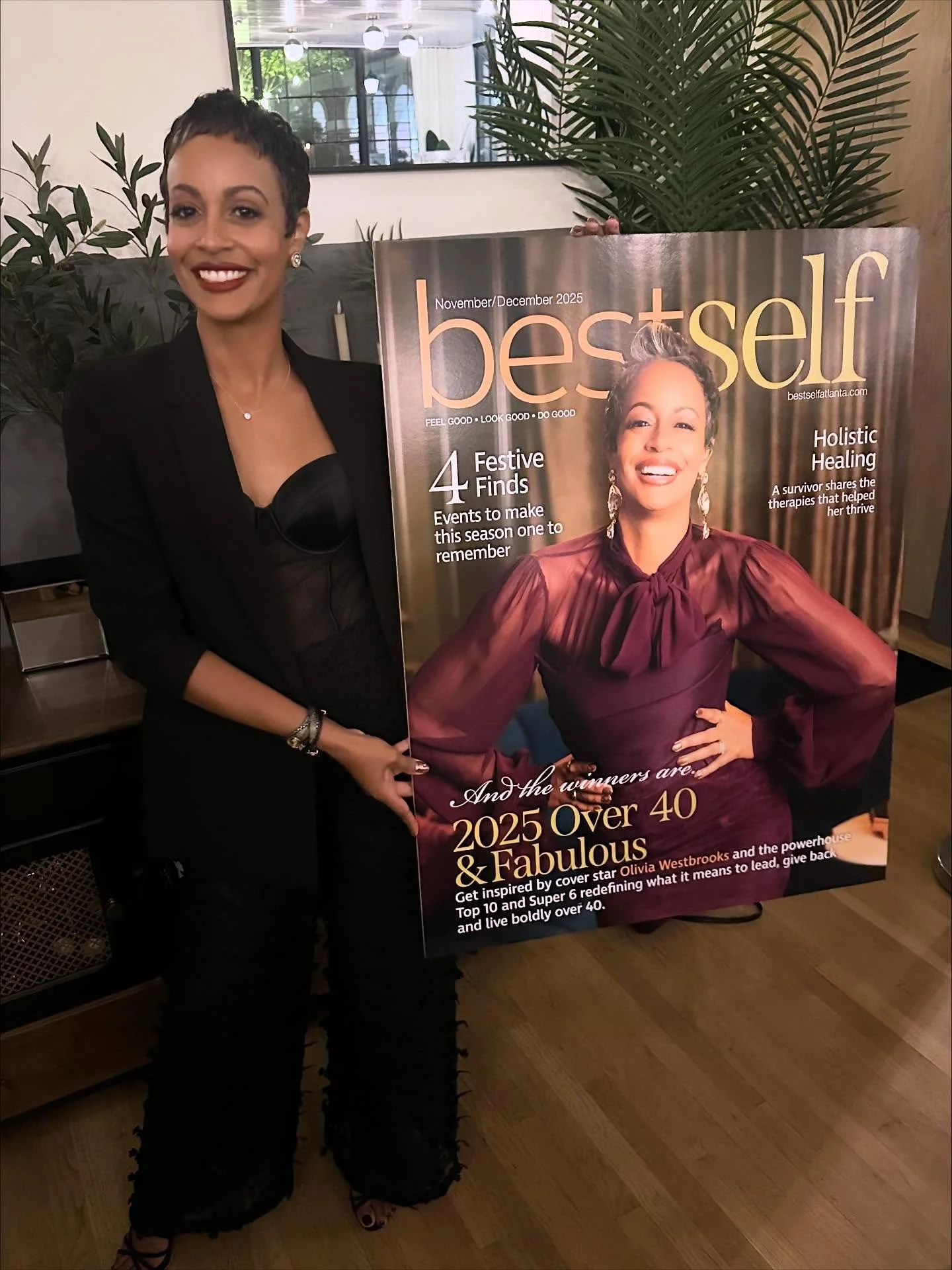 COVER GIRL!🎉✨I don&rsquo;t even know where to start! Last night I was completely shocked when it was revealed that I WON the cover of @bestselfatlanta Over 40 and Fabulous! Like, WHAT?!?!!!!!

I know what some of y&rsquo;all may be thinking, &ldquo;