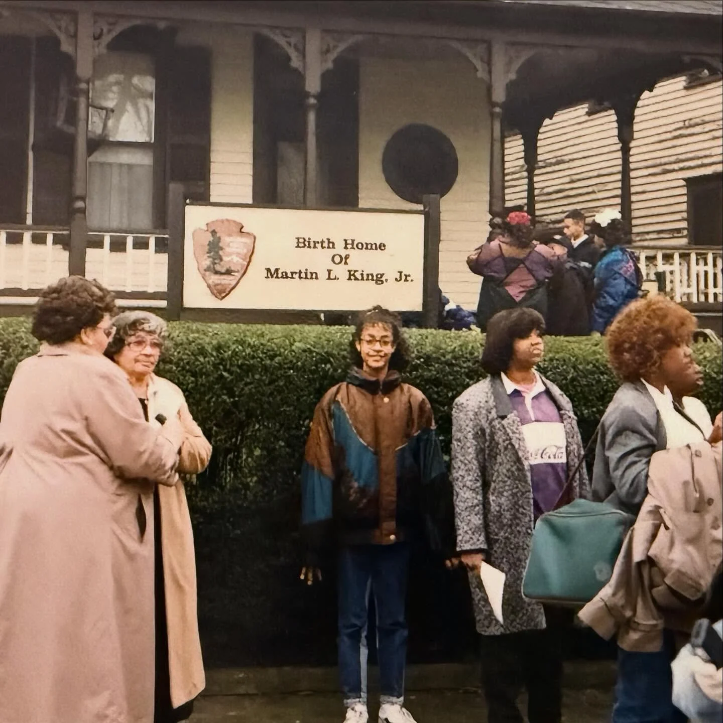 The year was 1993.
My tiny Black Catholic school took a trip to Atlanta- my very first. 

We attended the MLK Day parade and visited the birth home of Martin Luther King Jr. I don&rsquo;t remember the decor. I don&rsquo;t remember the details of the 