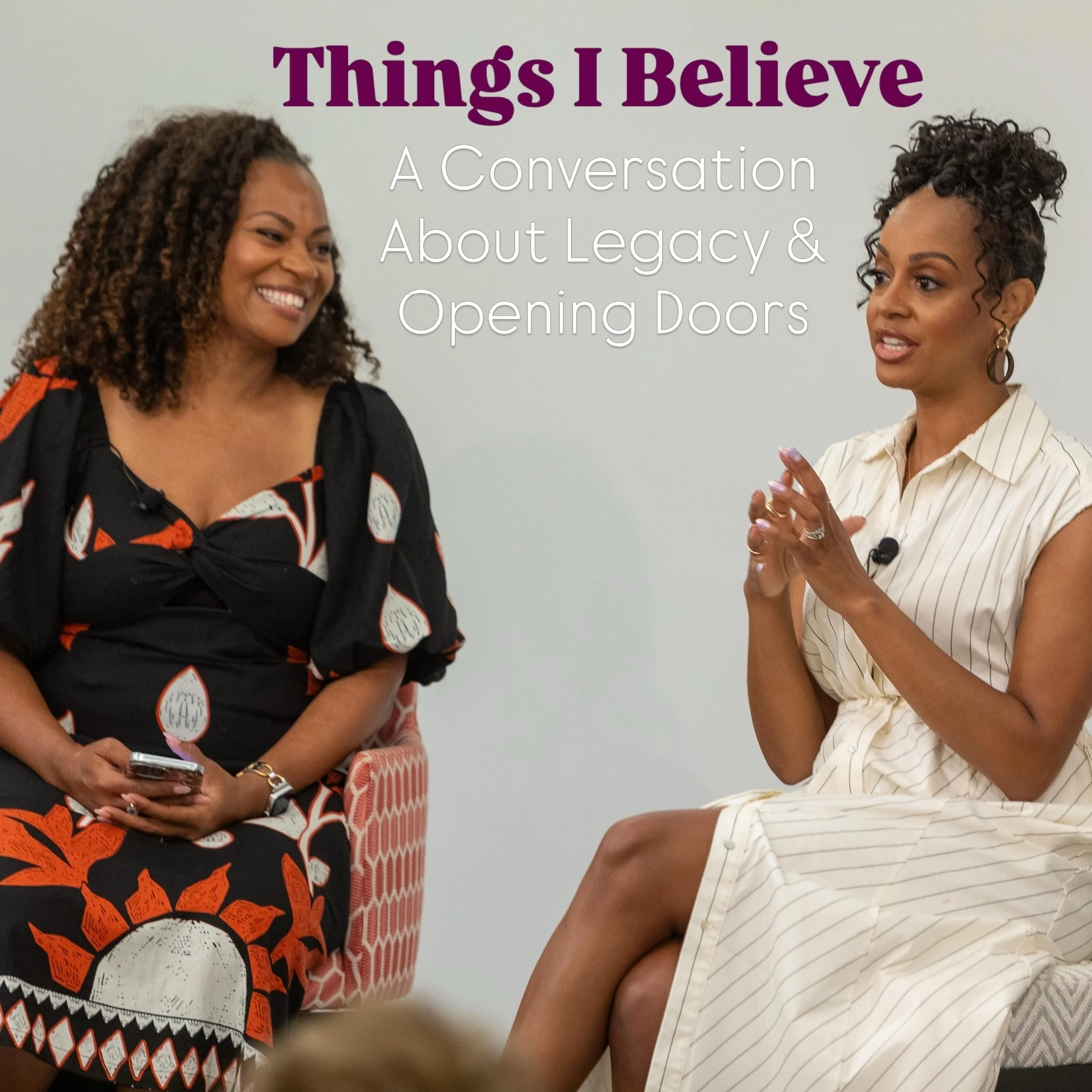 One of the questions we were asked was, &ldquo;What does legacy mean to you?&rdquo;

I shared that I hope my legacy is one of love and kindness. One that helps people know they matter, that they belong, and that they&rsquo;re worthy of taking up spac
