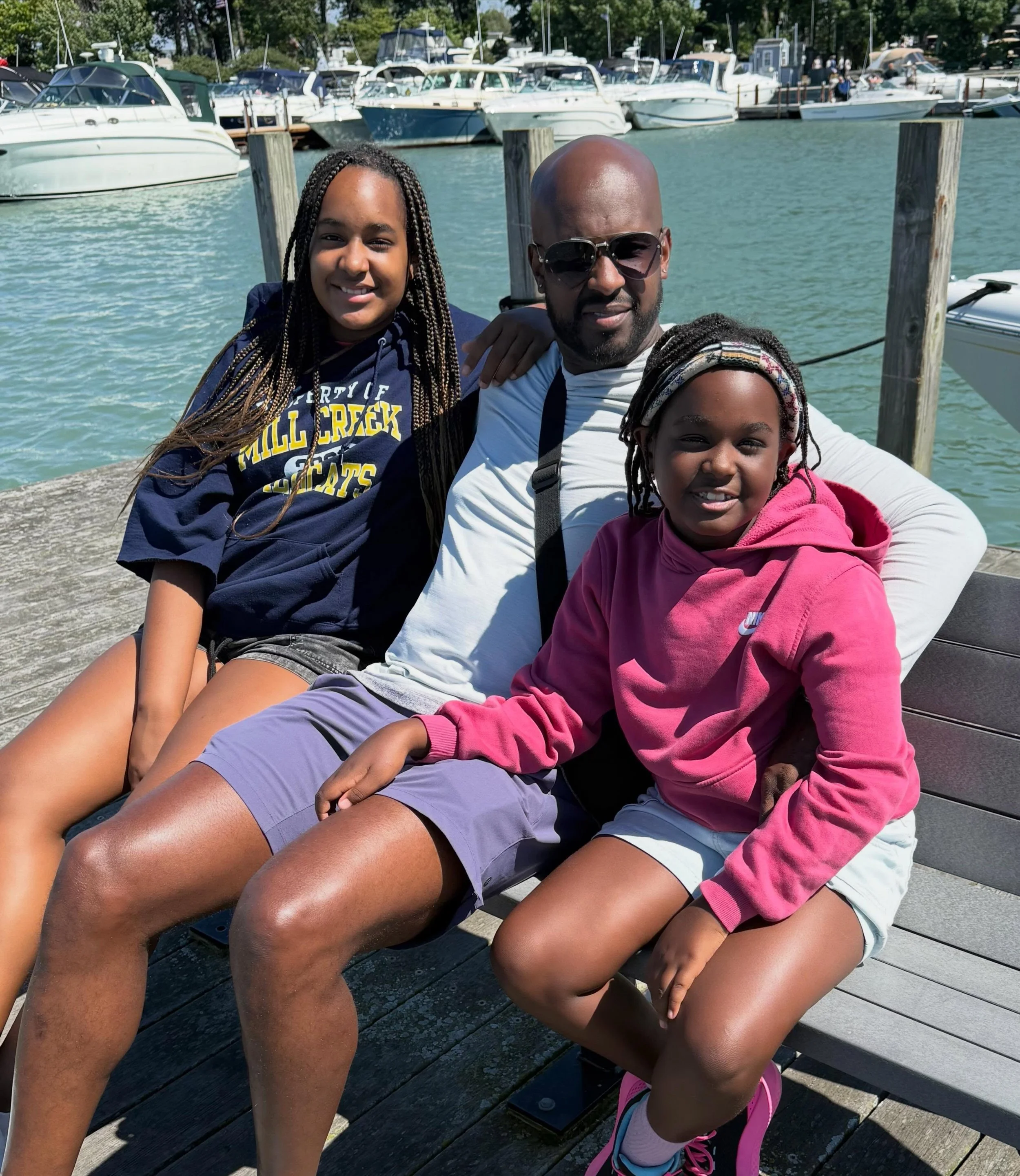 GIRL DAD:  A devoted father who actively engages in raising his daughters. 

Yup, that&rsquo;s what we got. And we have the best one! Happy Father&rsquo;s Day to my hubs- the grounded and steady presence in our girls&rsquo; lives. He makes our home o