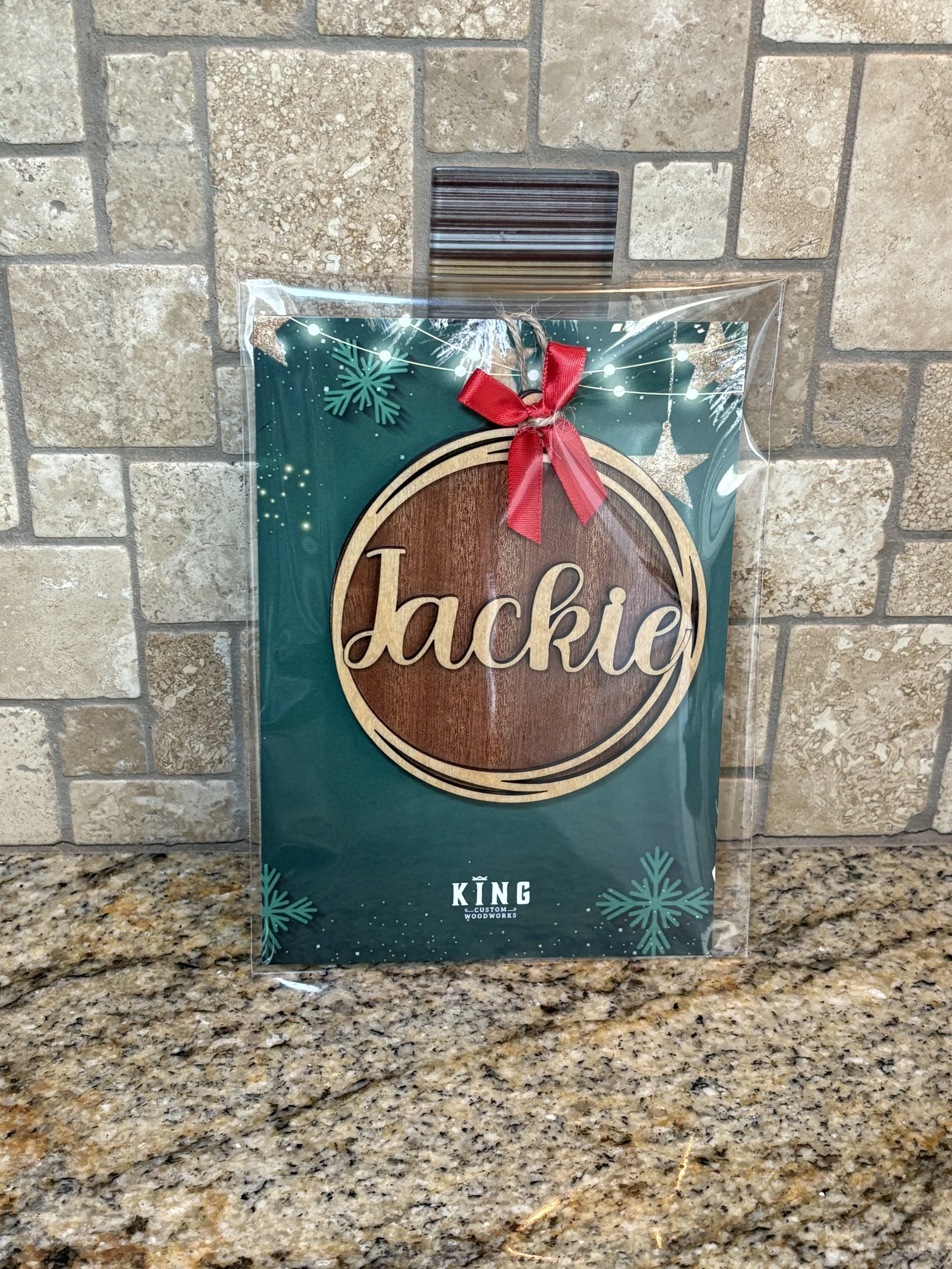 Personalized Christmas Ornament