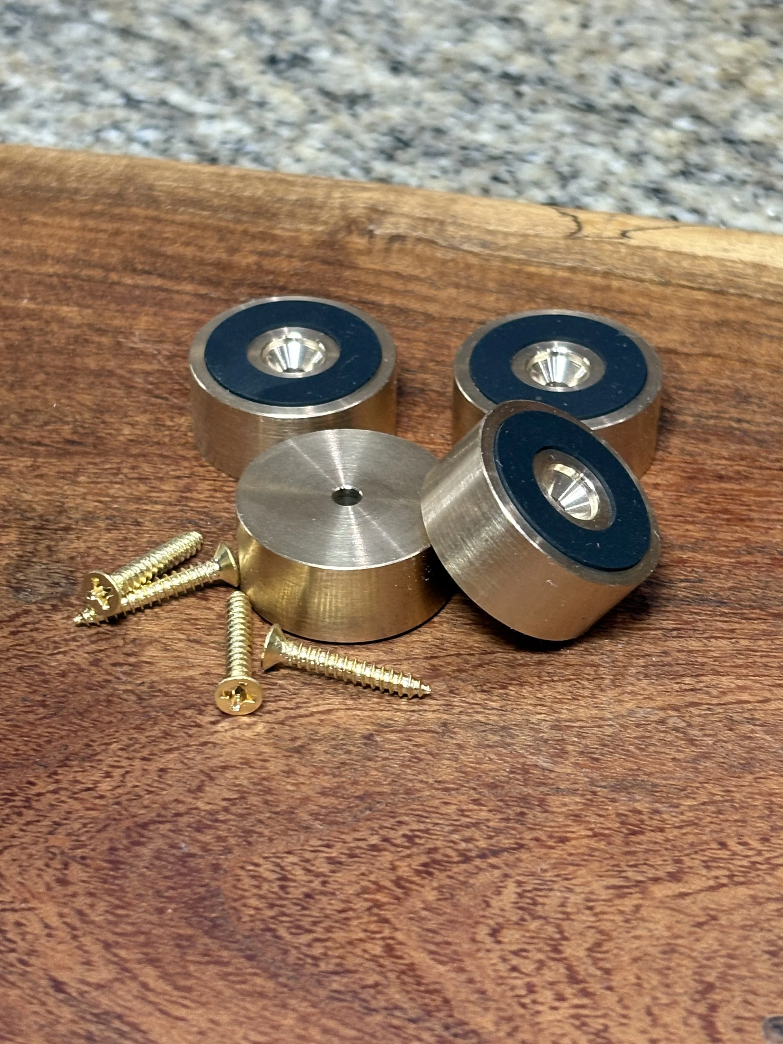 Brass Cutting Board Feet