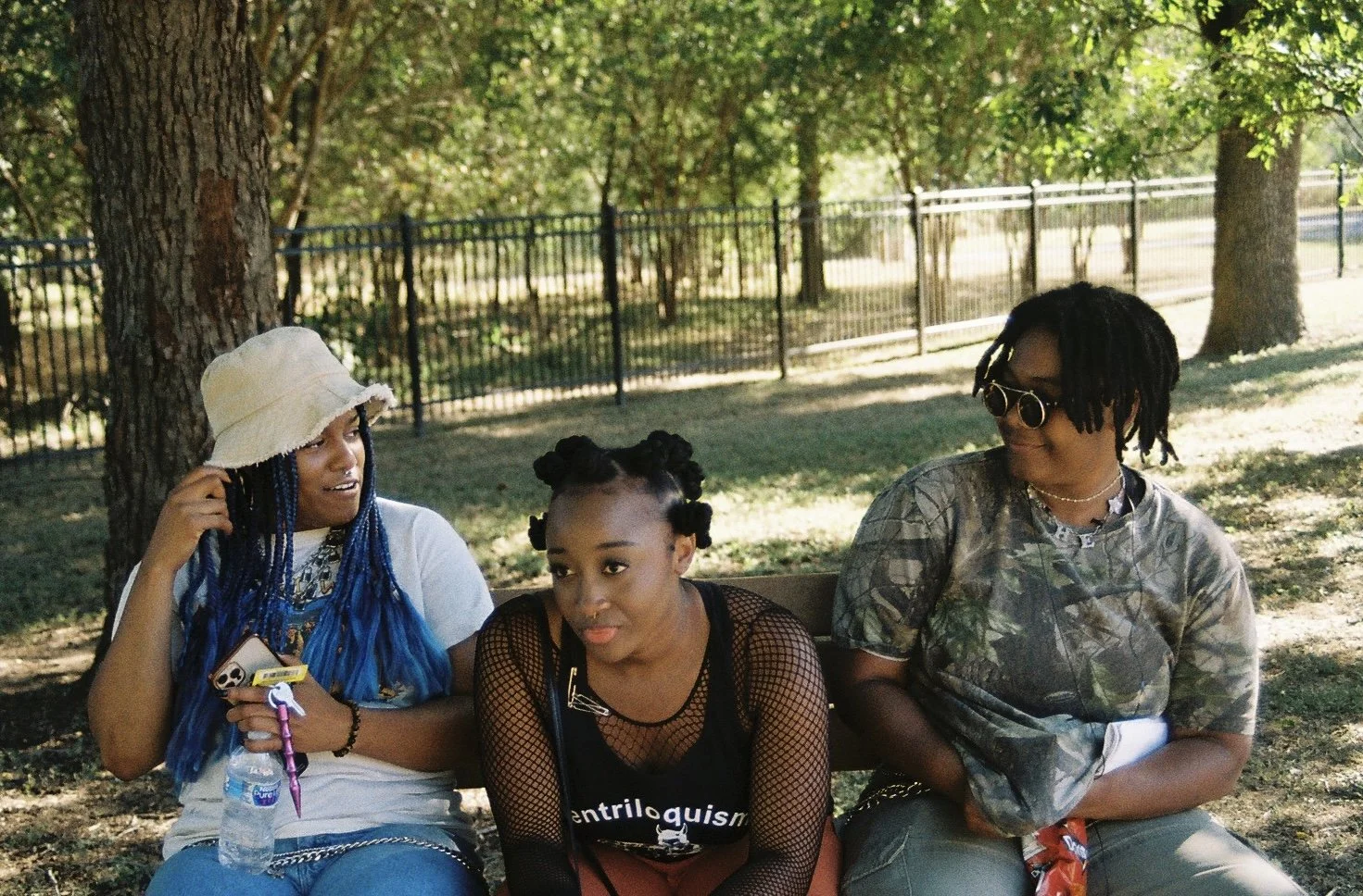 (Left to Right) Jantel Hope as Indigo, Christina Blake as Dae, and Faith Anderson as Emeri